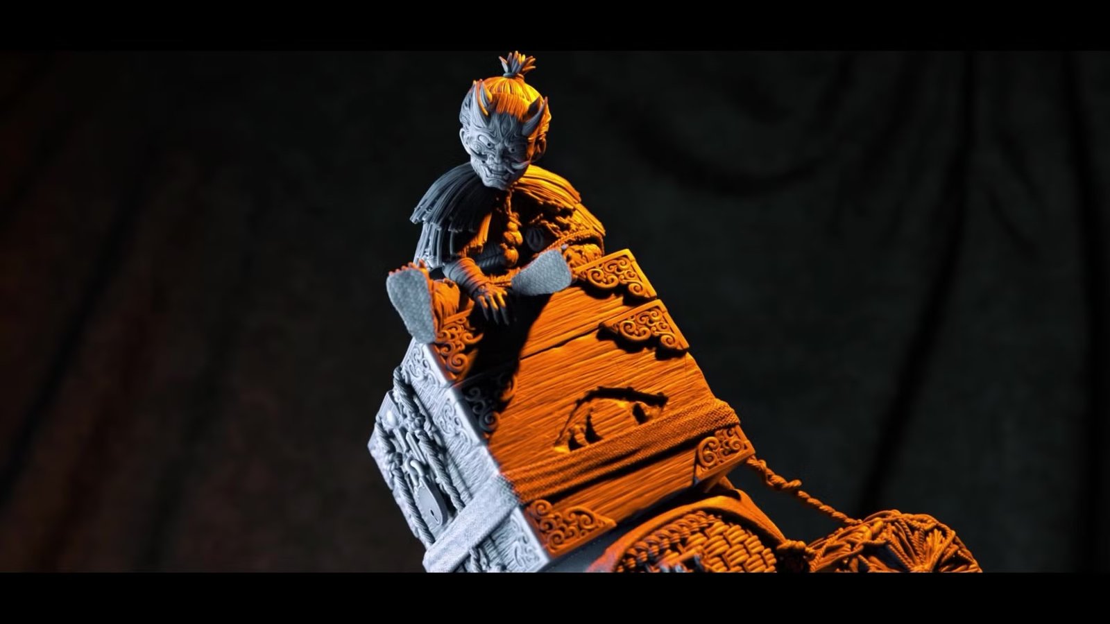 Obariyon and the Bokka 32mm & 75mm + 3 Pages of D&D 5e Stats — Unpainted