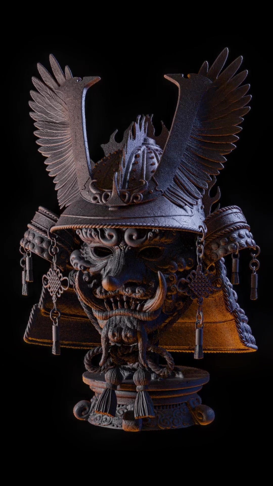Daiten Mask — Unpainted
