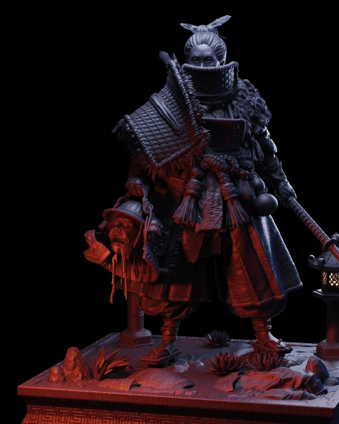 Kuchisake-Onna - The Scarlet Specter — Unpainted