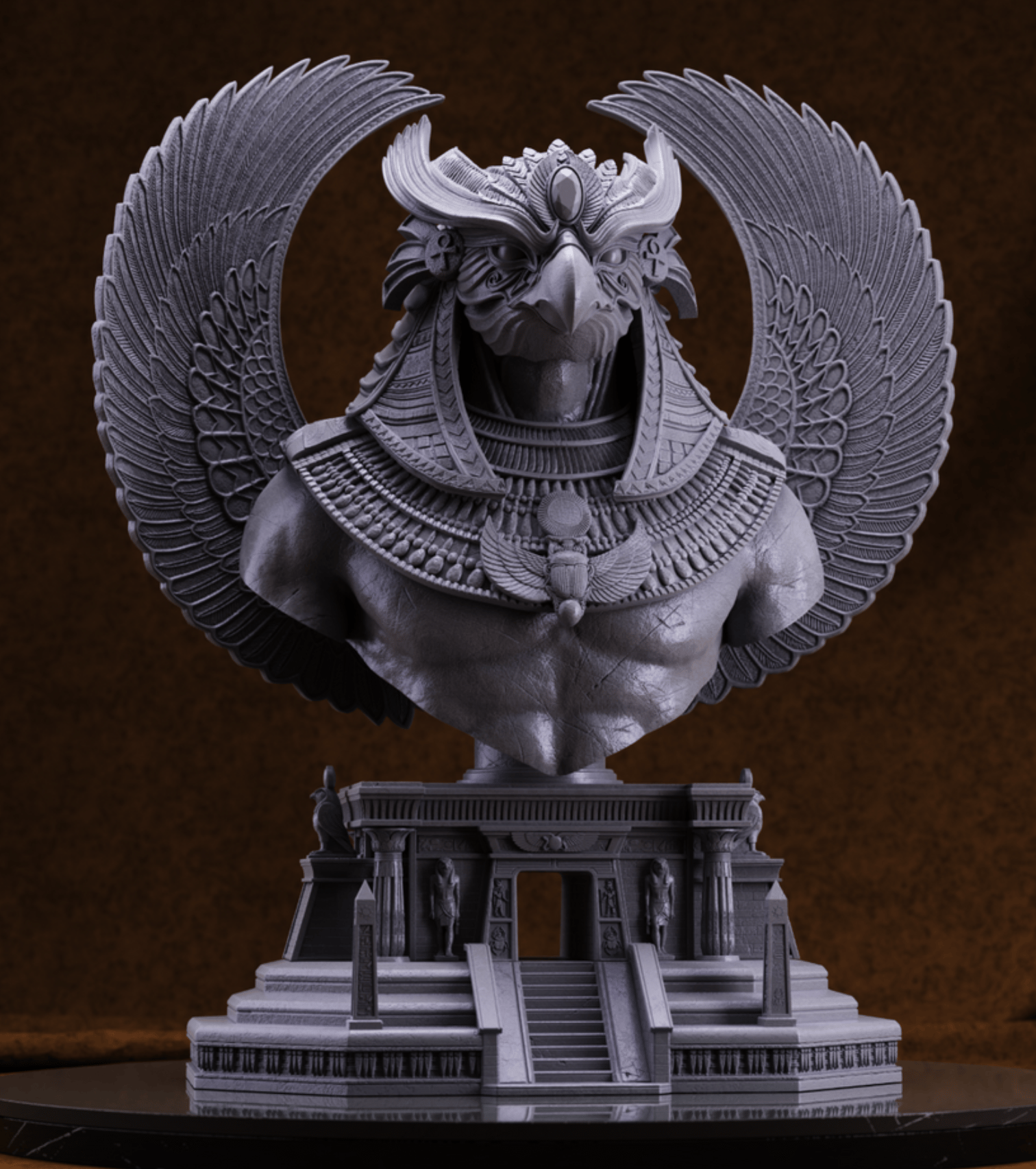 Ra - Premium Bust — Unpainted