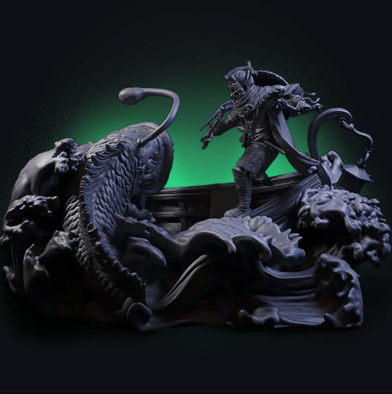 Tanuki - The Scourge of Osore V2 — Unpainted