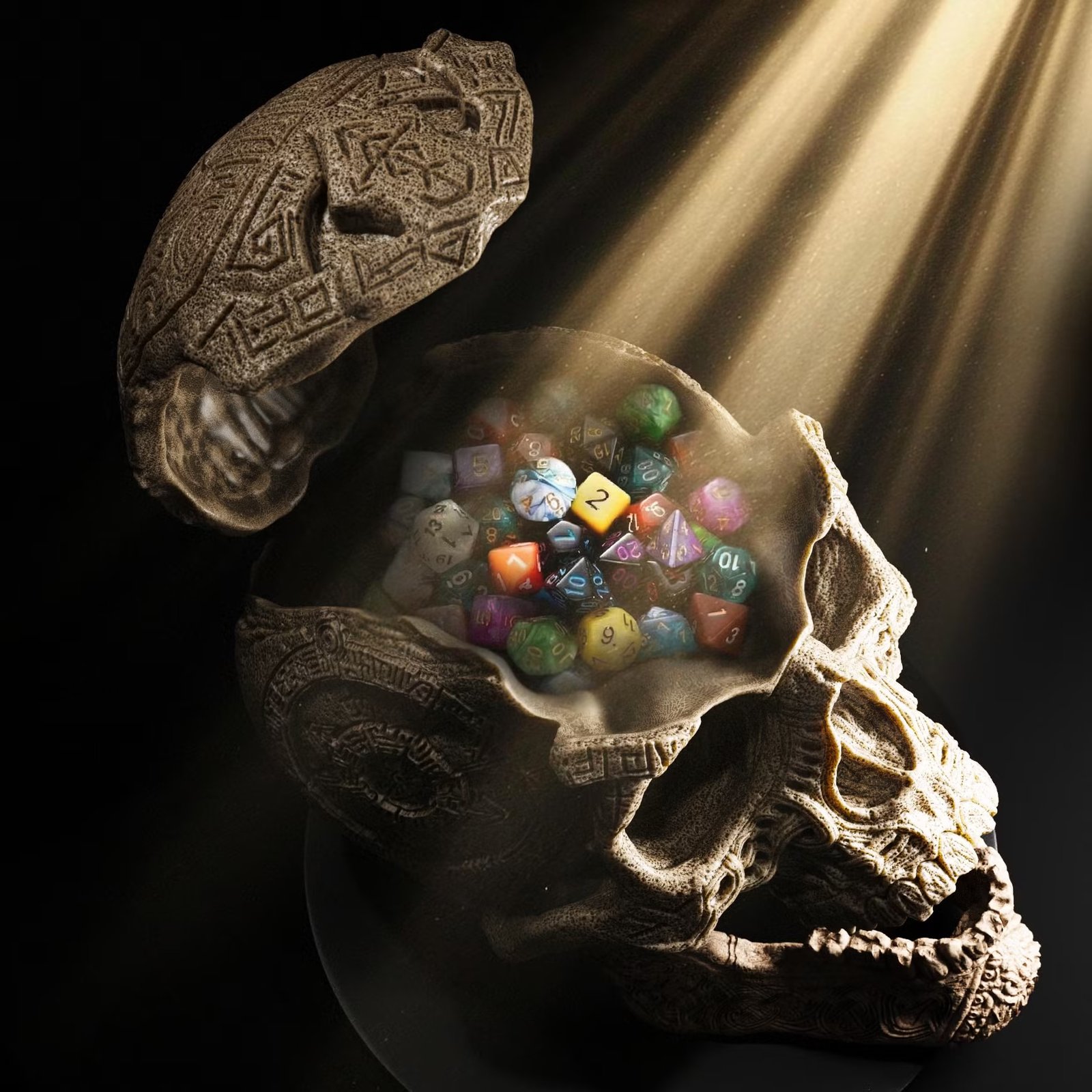 Tribute Valhalla Skull — Unpainted