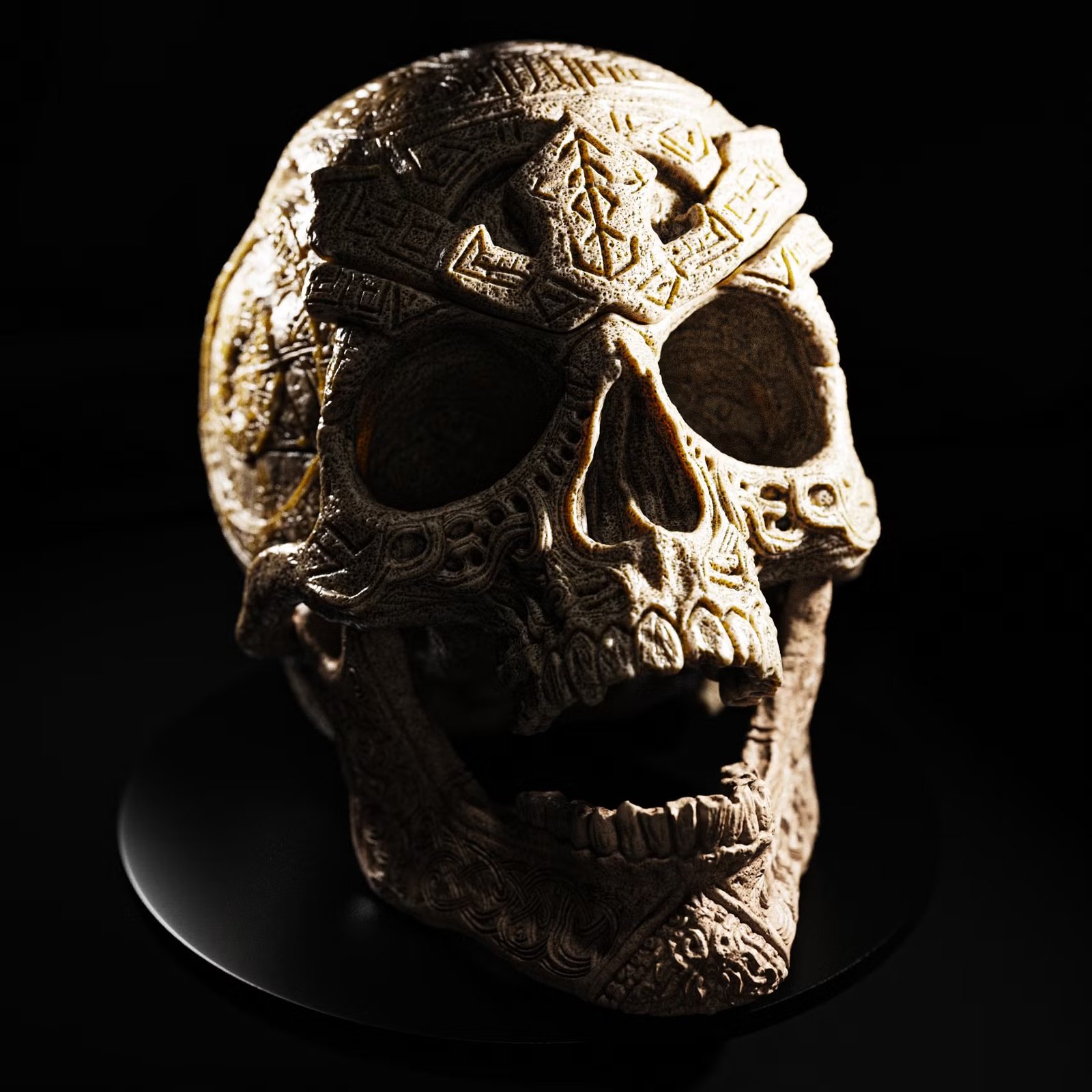 Tribute Valhalla Skull — Unpainted