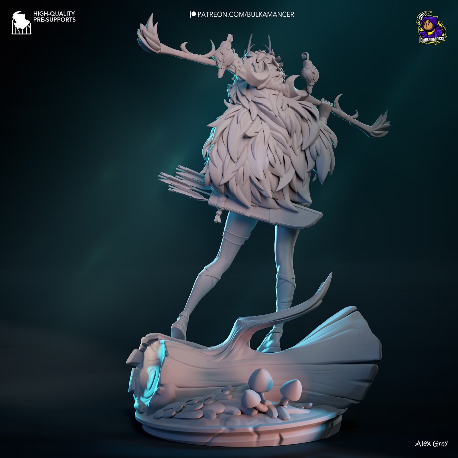 Divine Huntress — Unpainted