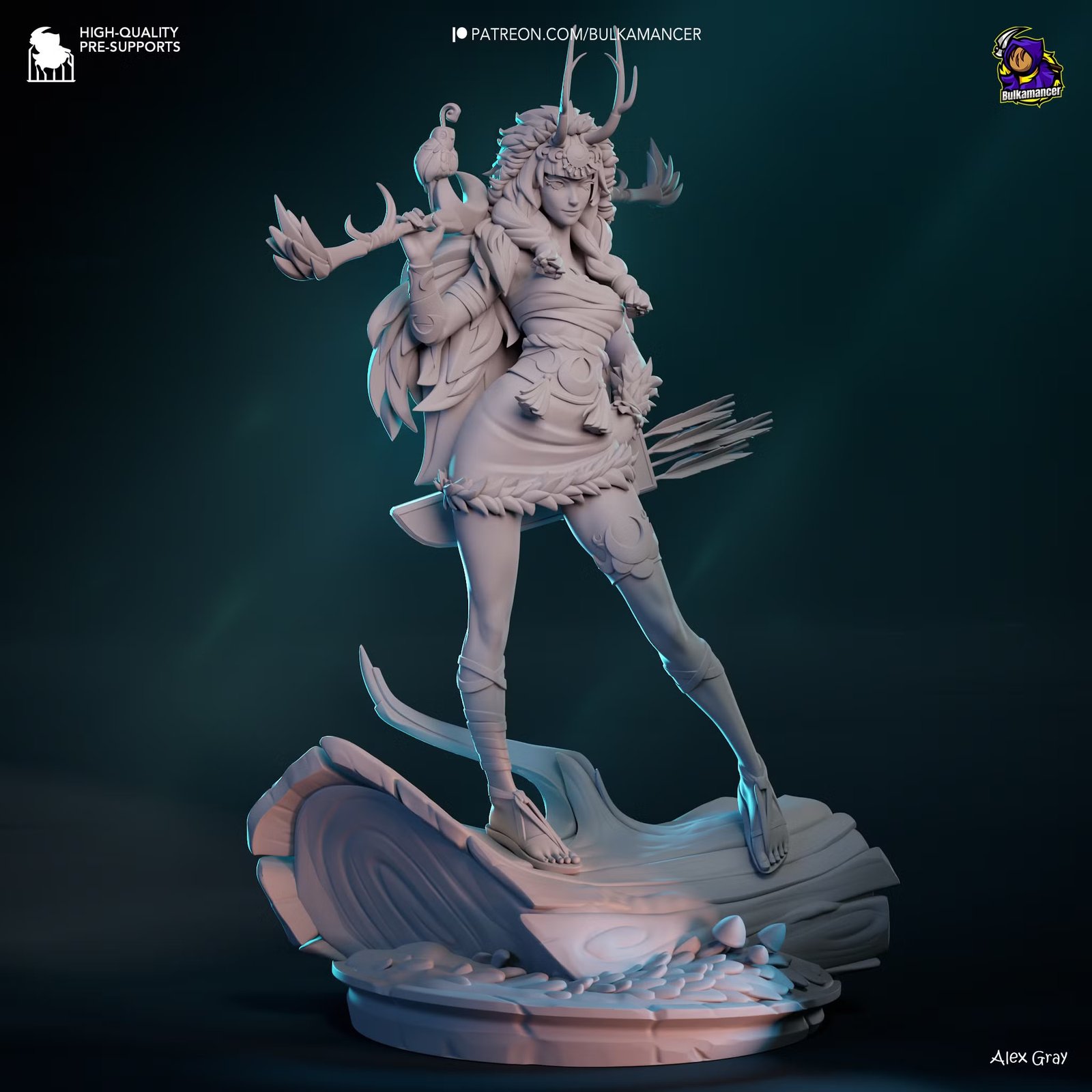 Divine Huntress — Unpainted