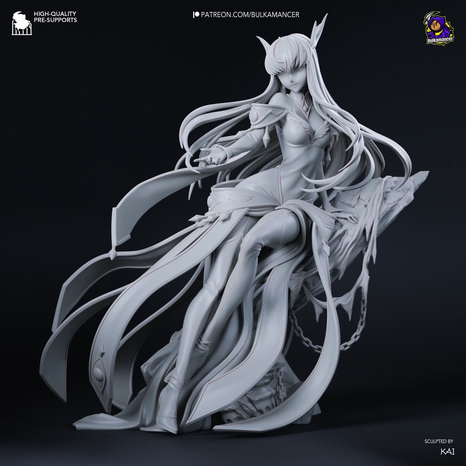 Green Witch — Unpainted