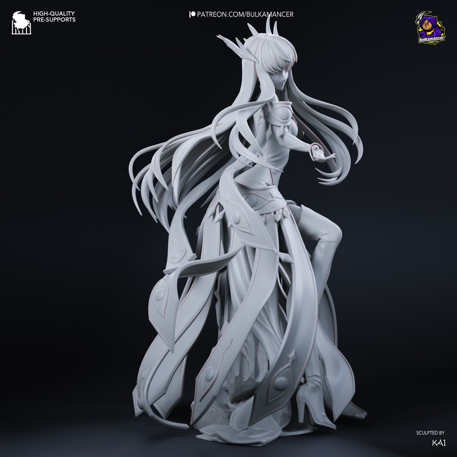 Green Witch — Unpainted