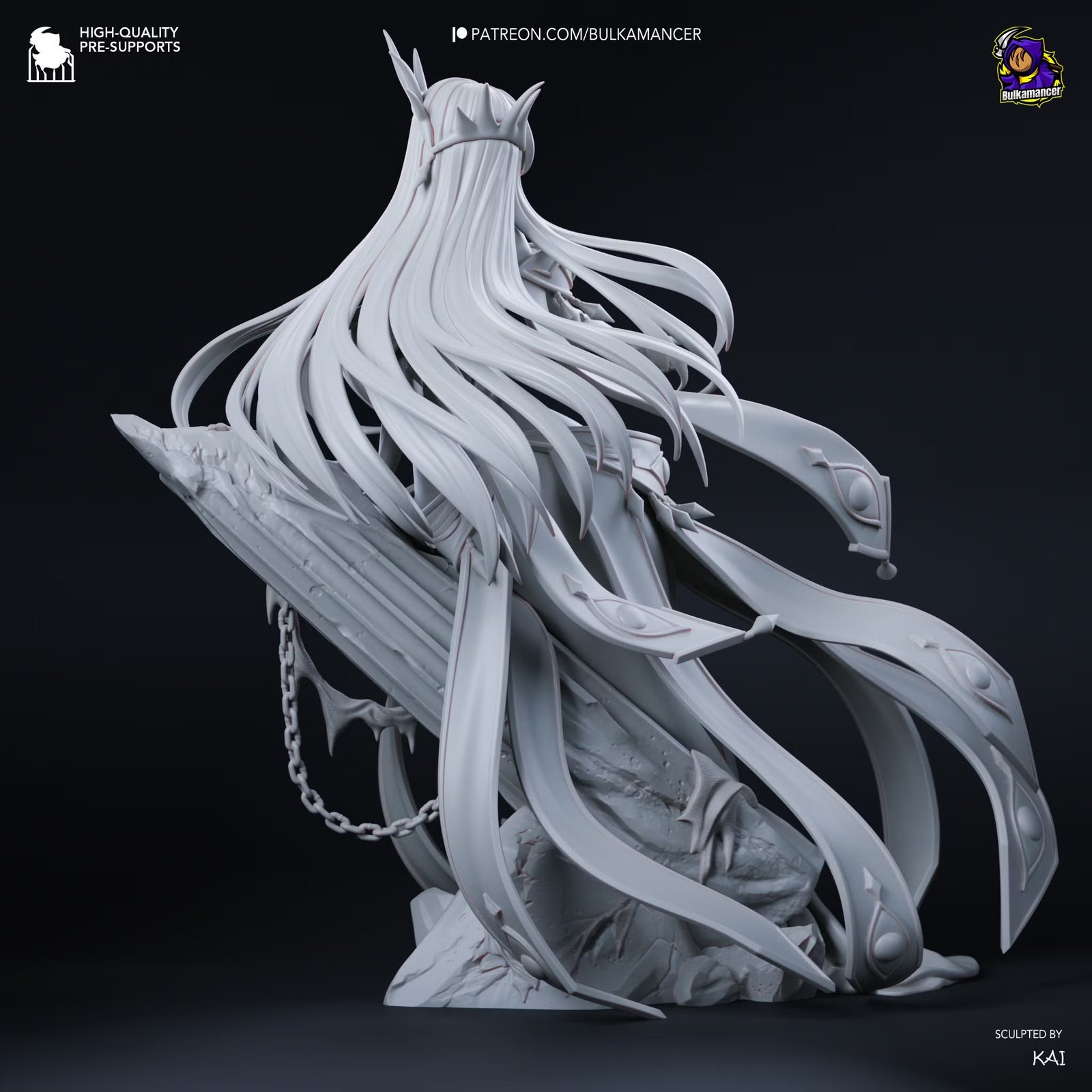 Green Witch — Unpainted