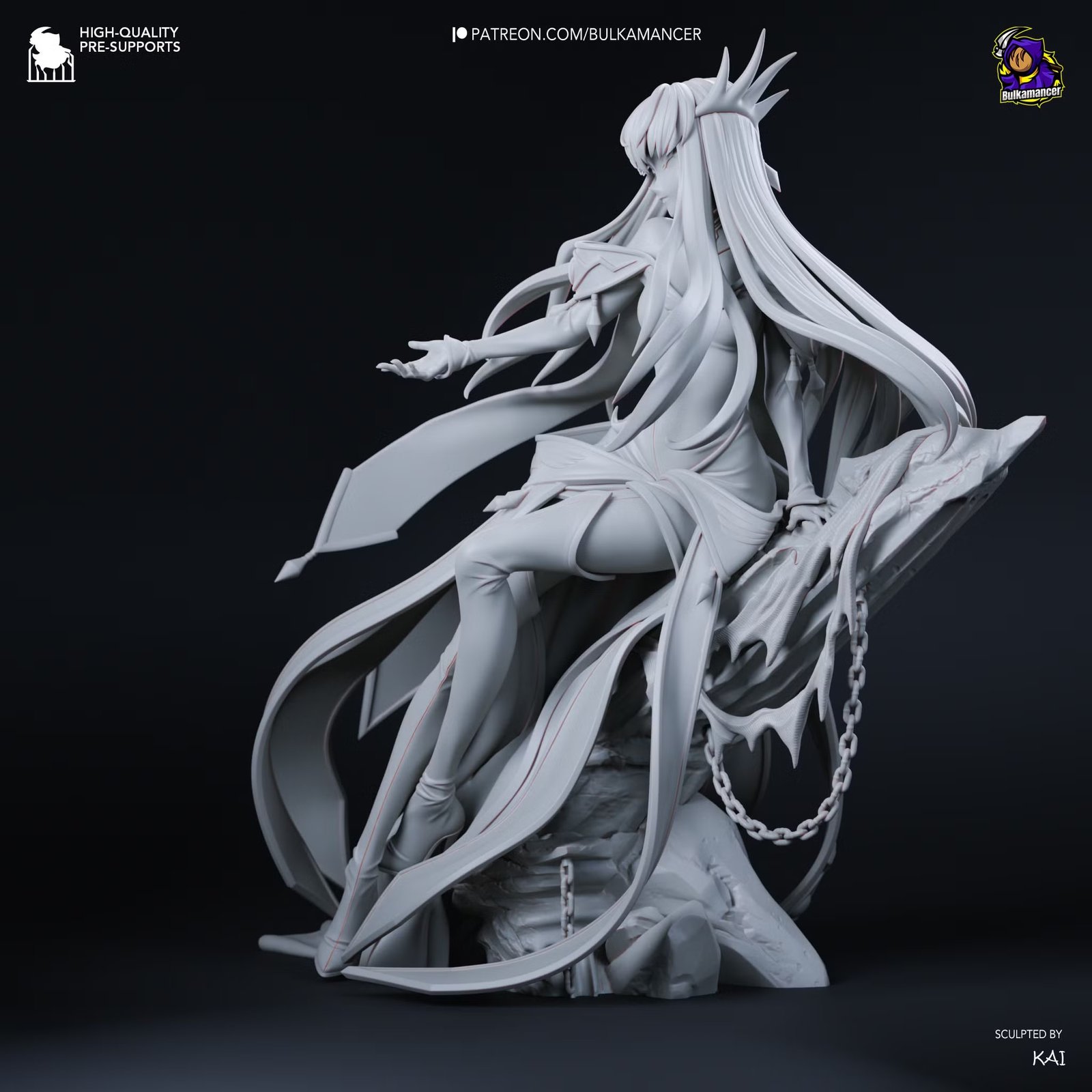 Green Witch — Unpainted