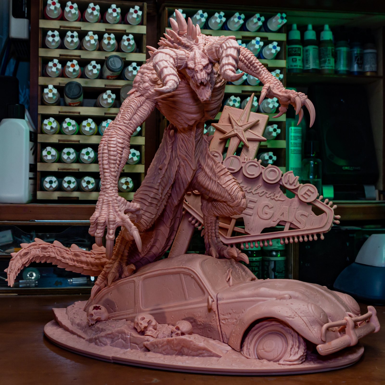 Deathclaw — Printed piece