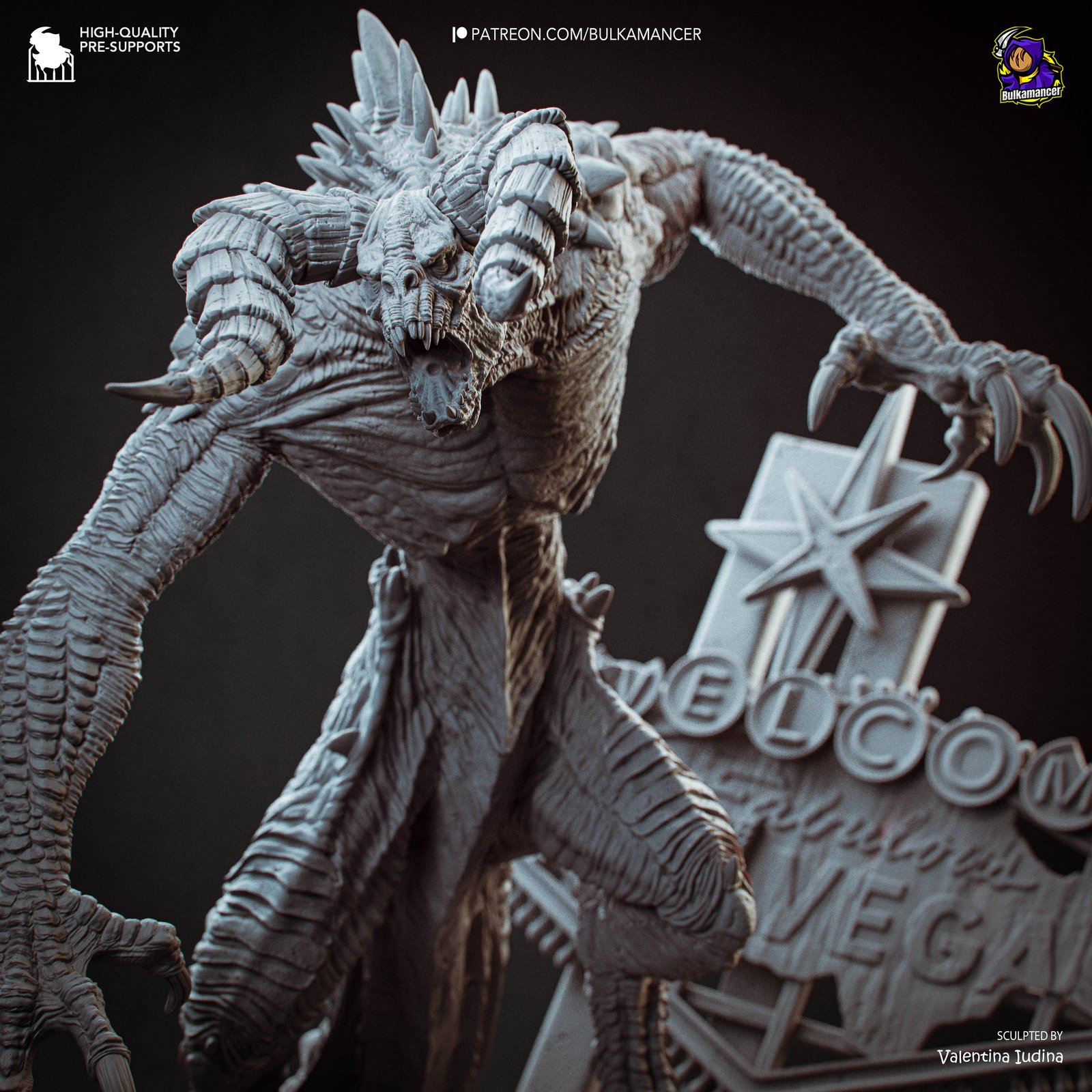 Deathclaw — Unpainted