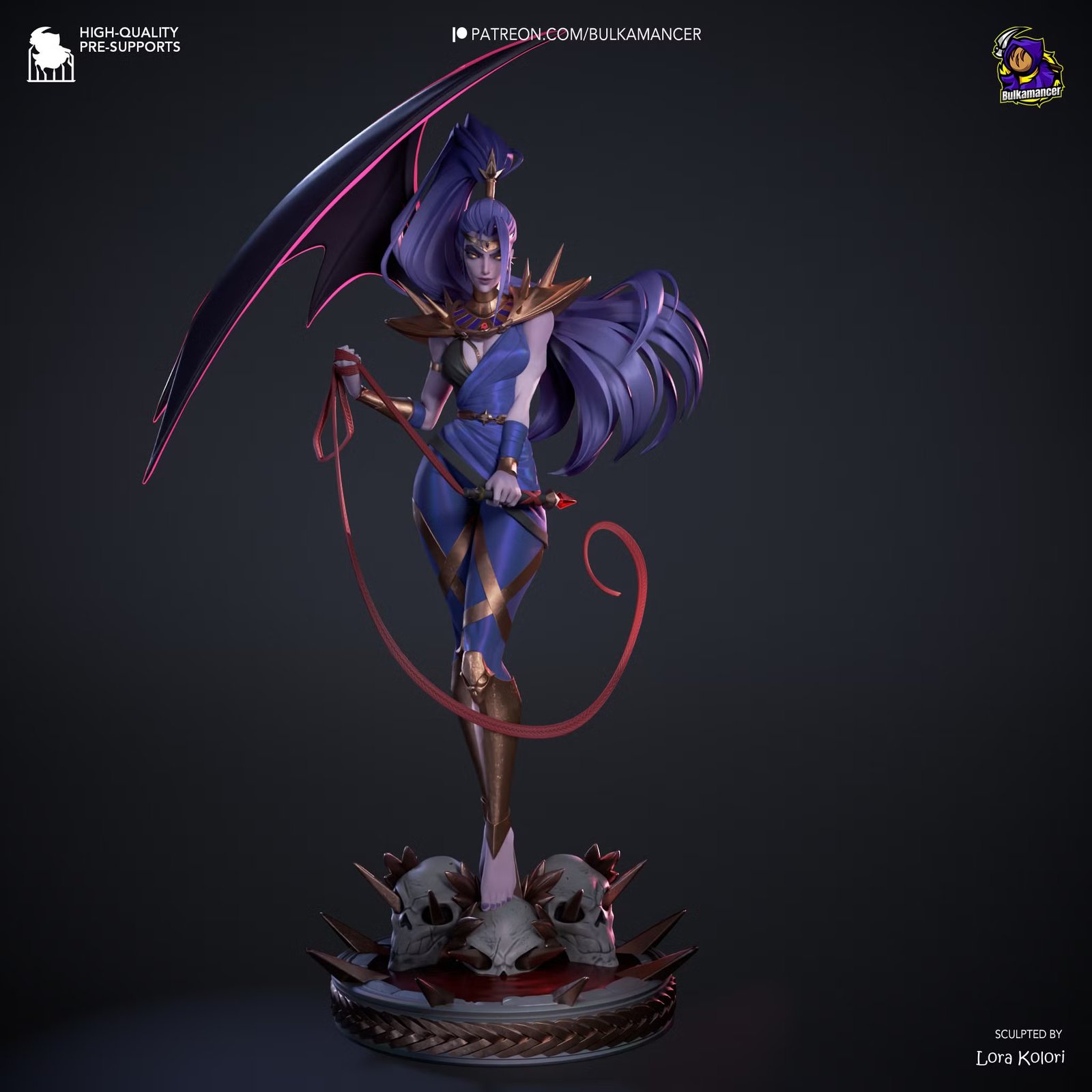 Whip of the Furies — Painted