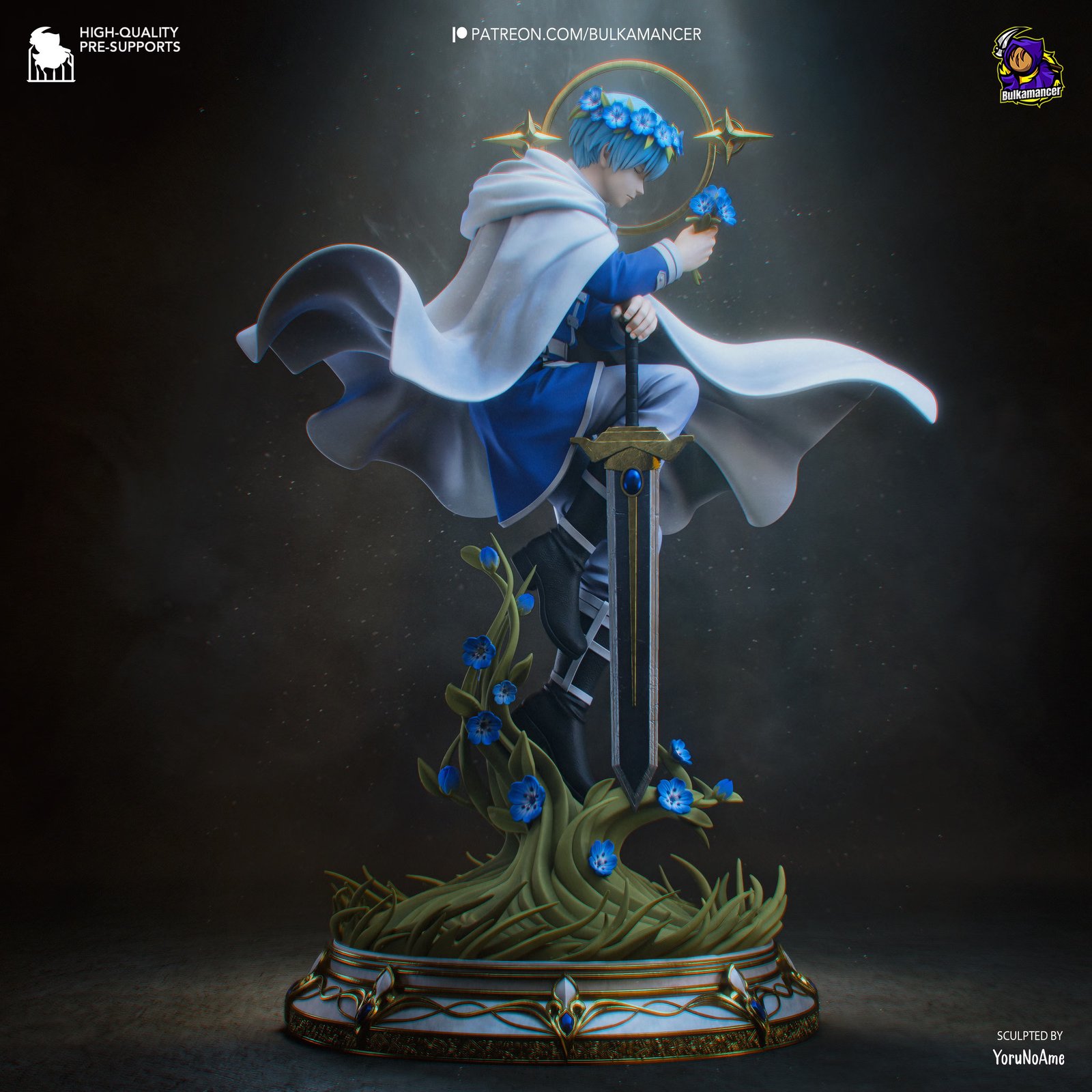 Heavenly Hero — Painted