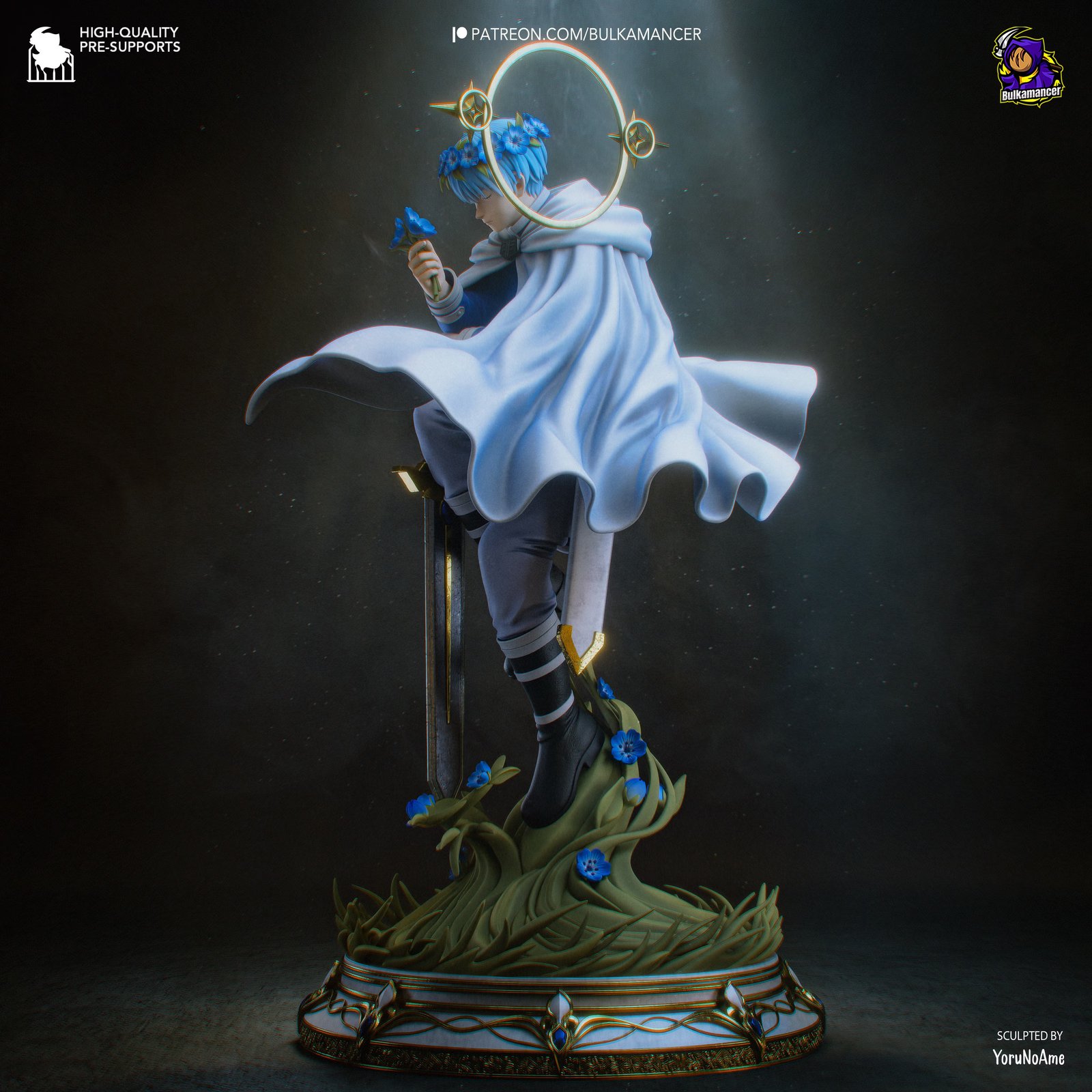 Heavenly Hero — Painted