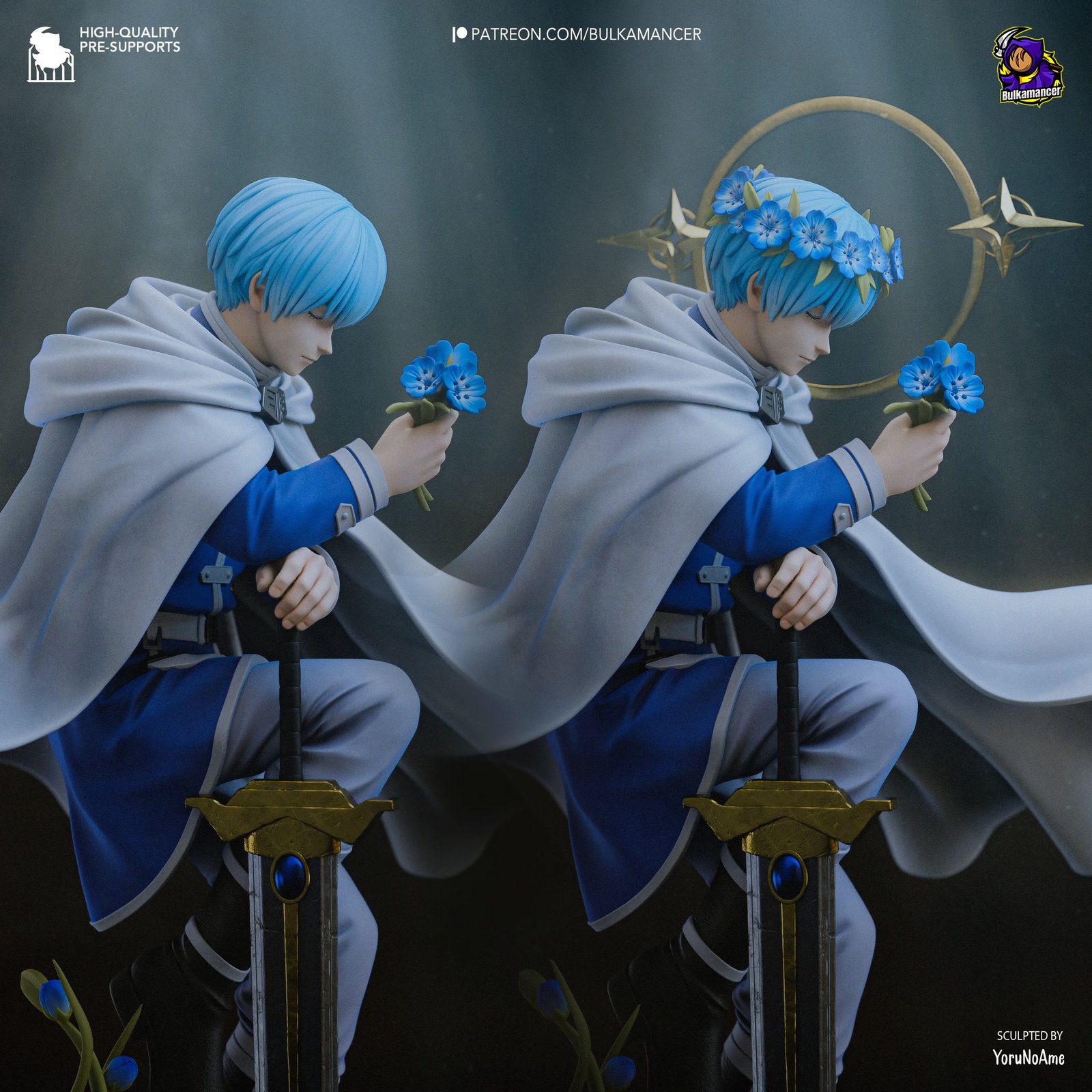 Heavenly Hero — Painted
