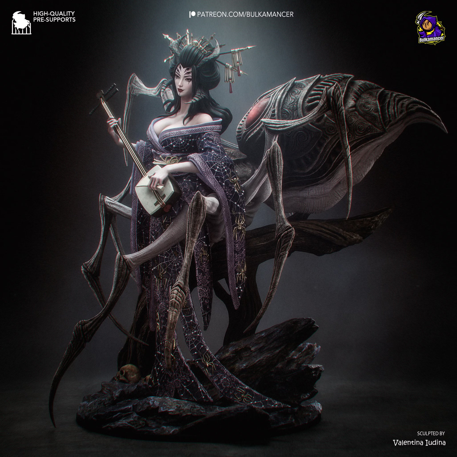 Jorogumo | Yokai Collection — Painted