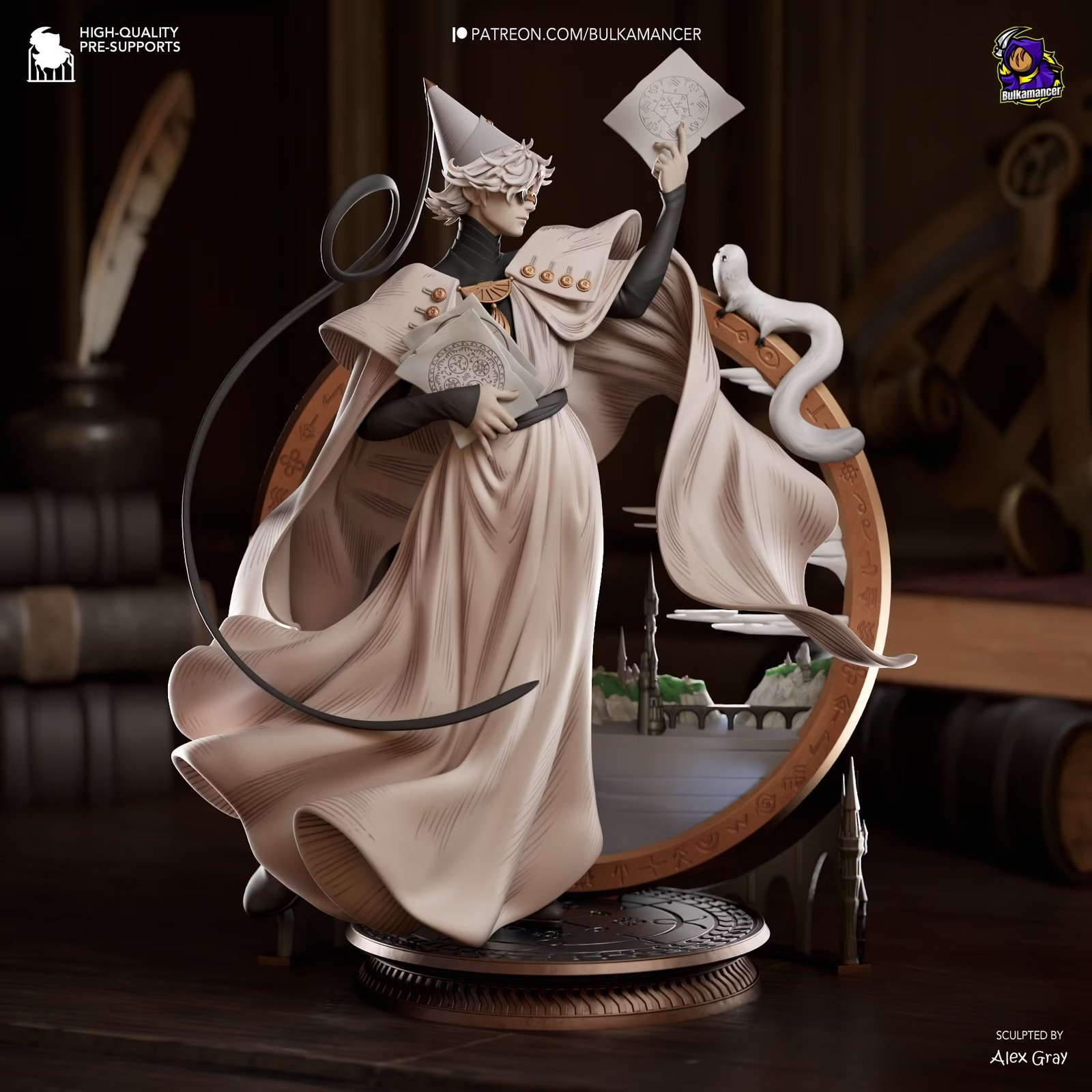 Witch Mentor — Painted