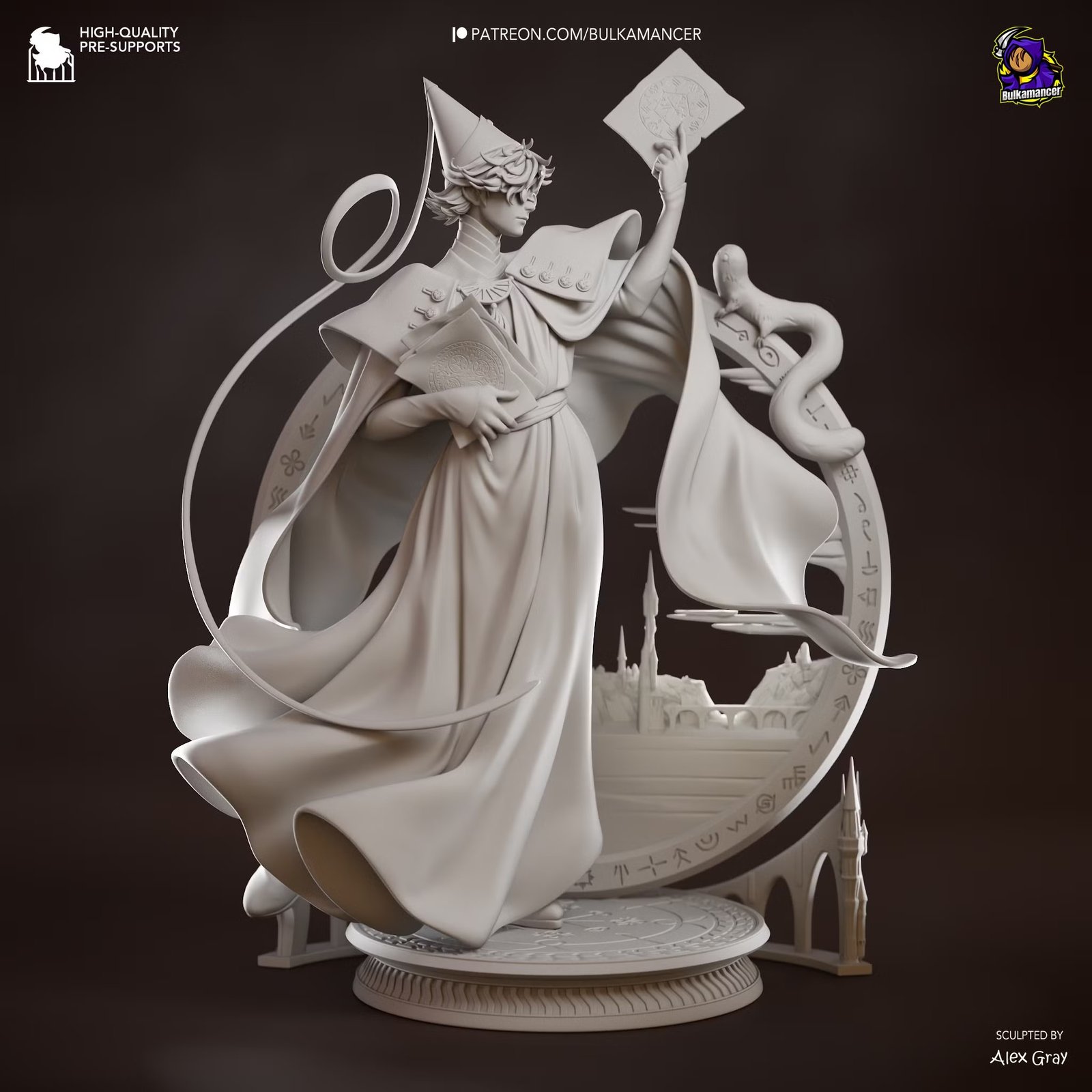 Witch Mentor — Unpainted