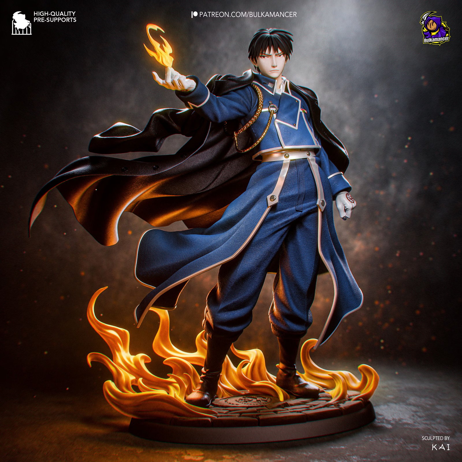 Blazing Colonel — Painted