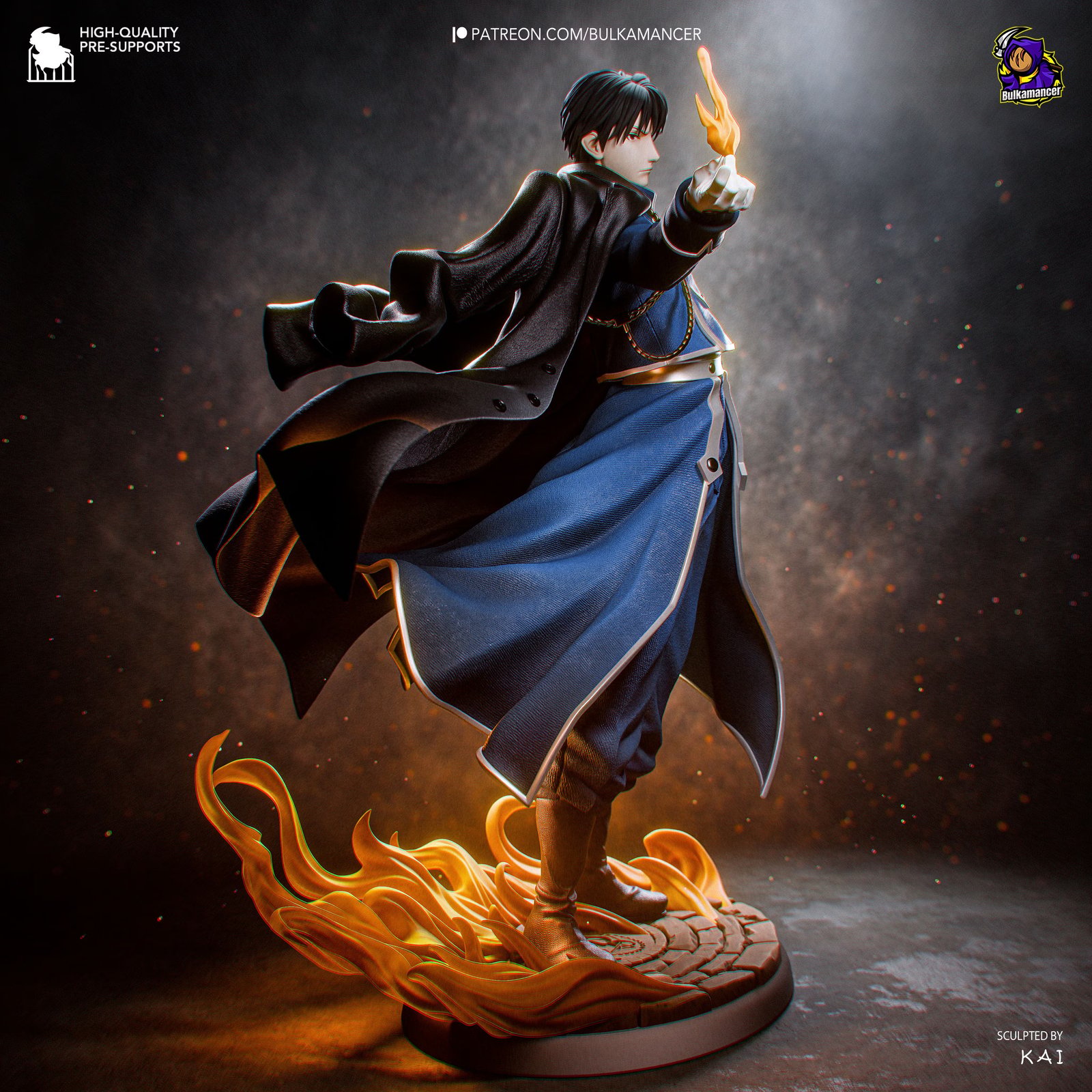 Blazing Colonel — Painted