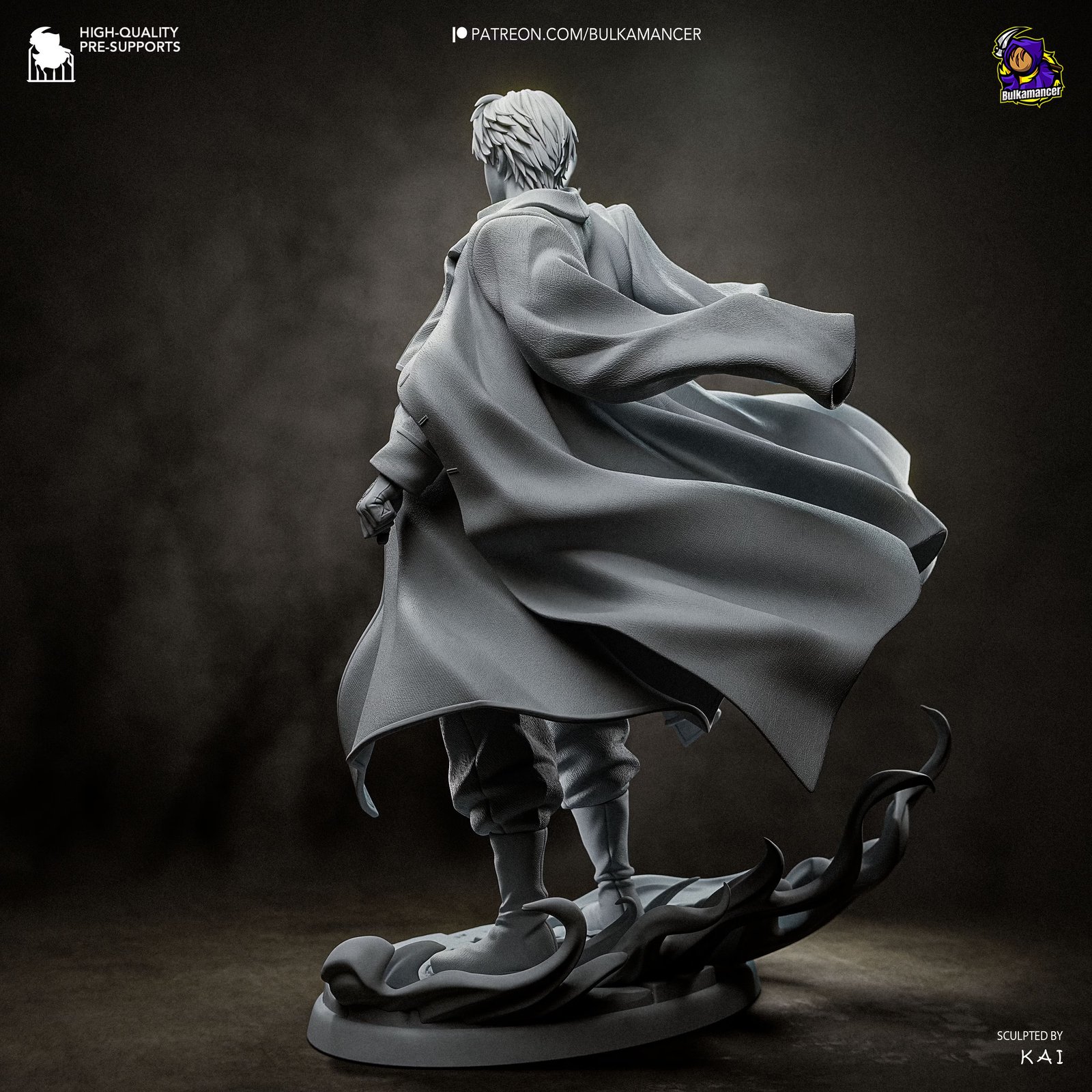 Blazing Colonel — Unpainted