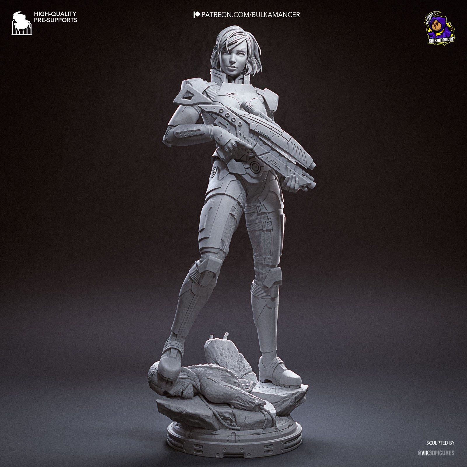 Commander Spectre — Unpainted