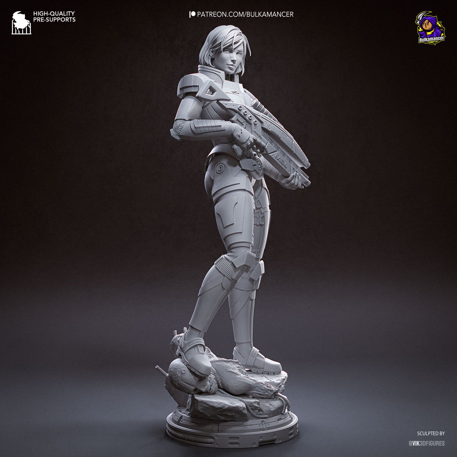 Commander Spectre — Unpainted