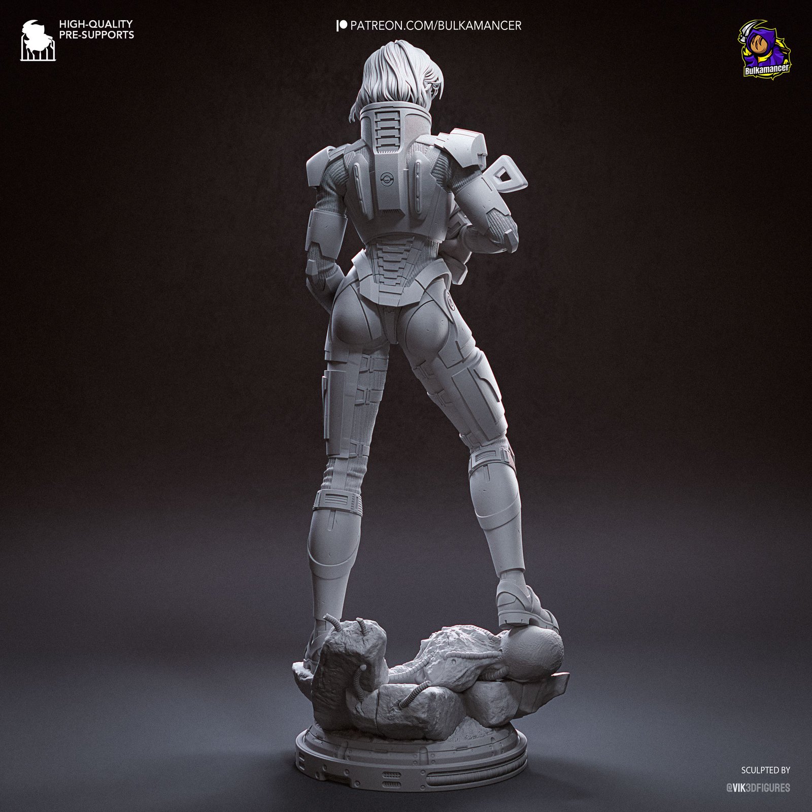 Commander Spectre — Unpainted