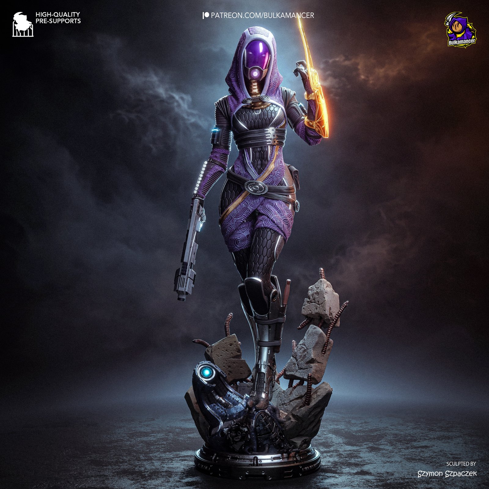 Tali'Zorah — Painted