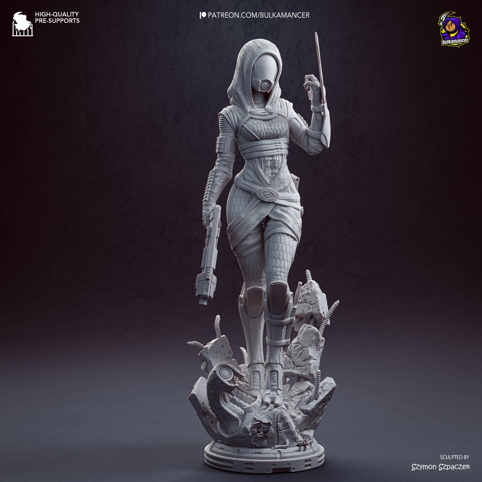 Tali'Zorah — Unpainted