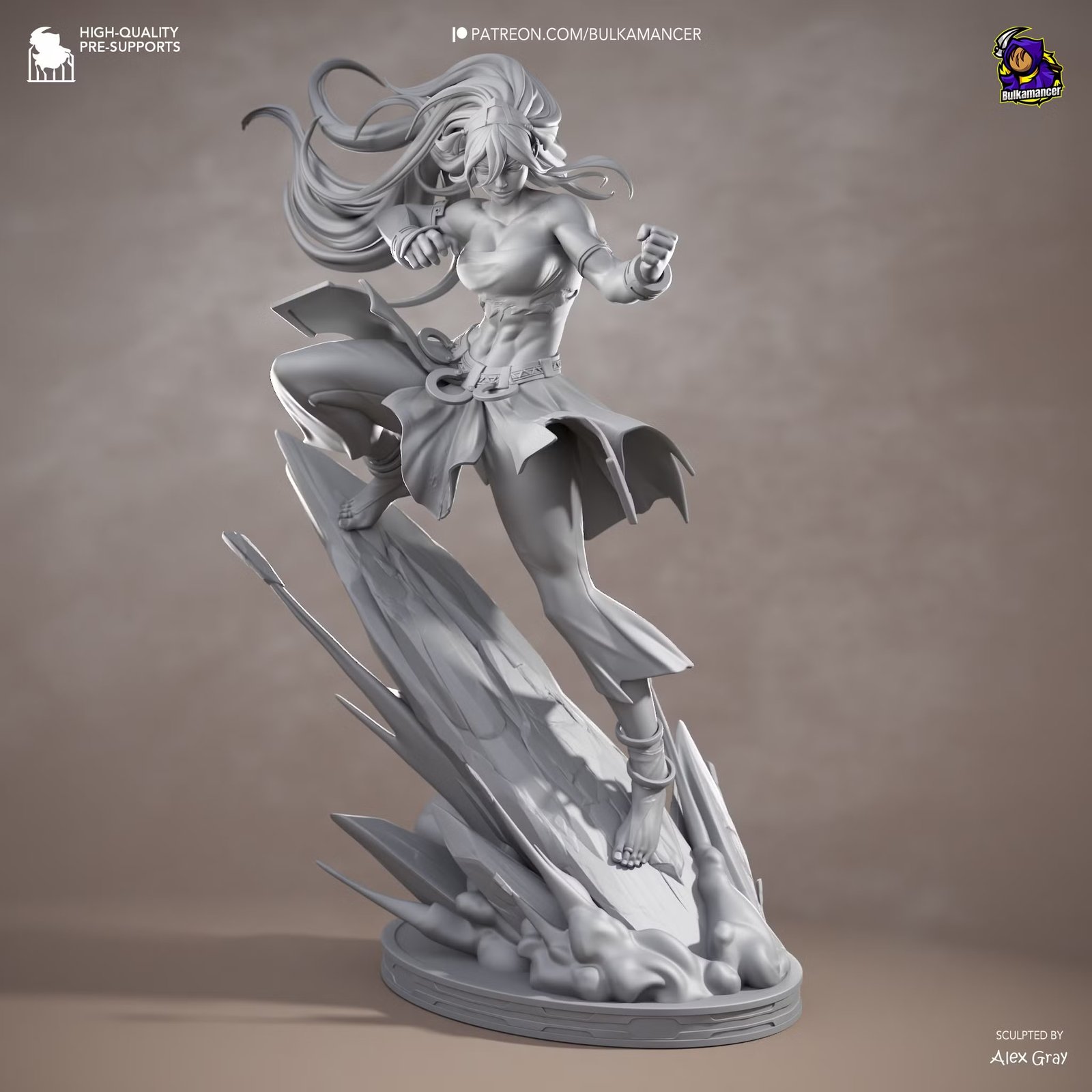 Blind Geomancer — Unpainted
