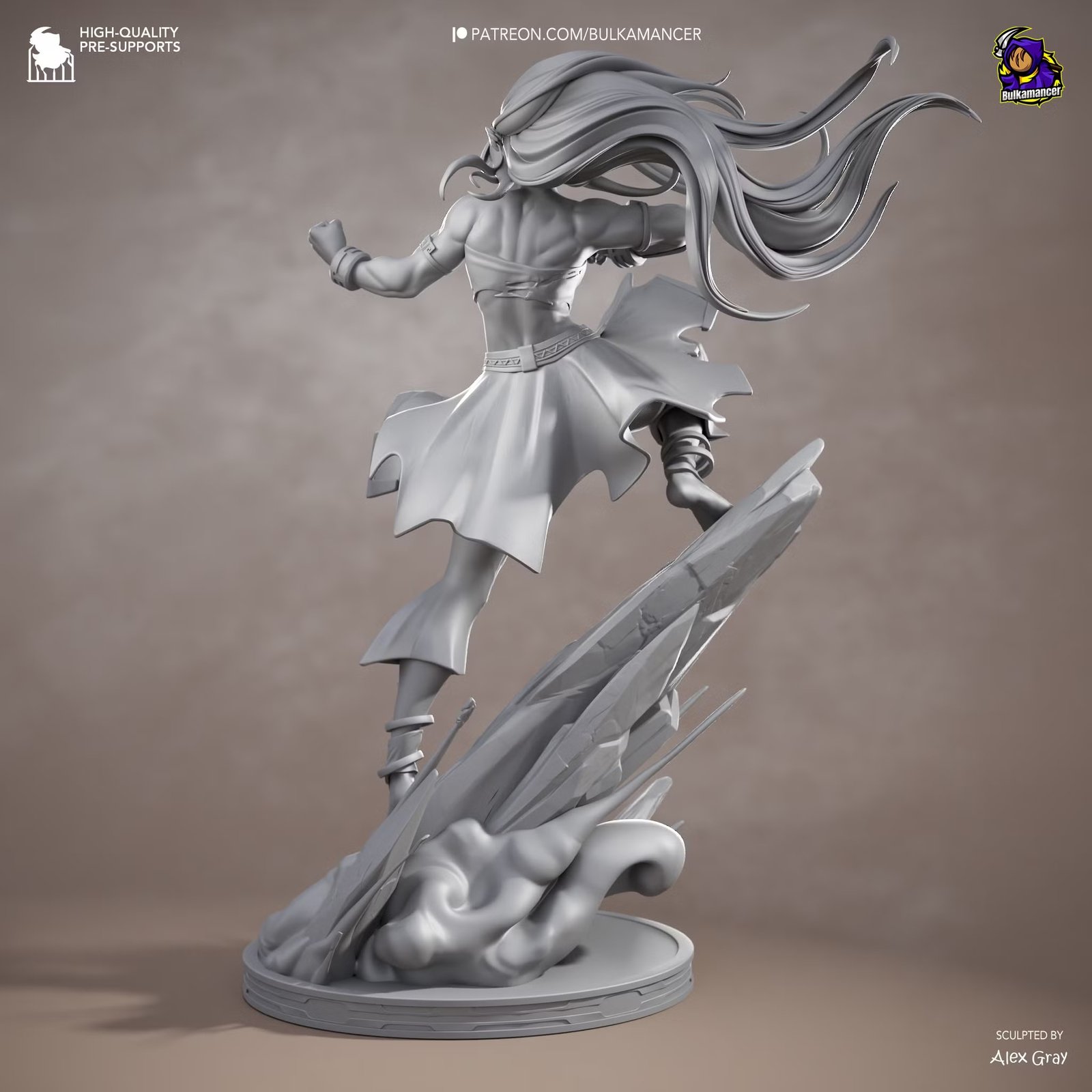 Blind Geomancer — Unpainted