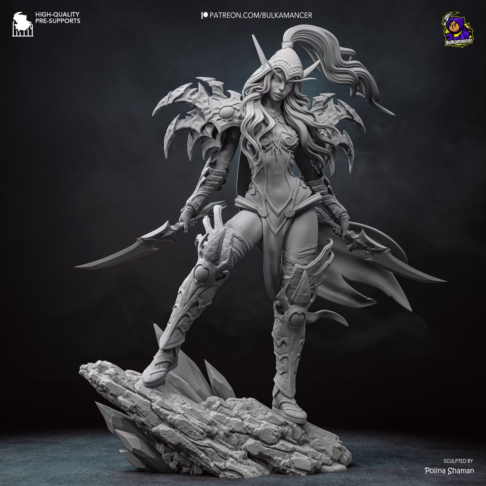 Crimson Champion — Unpainted