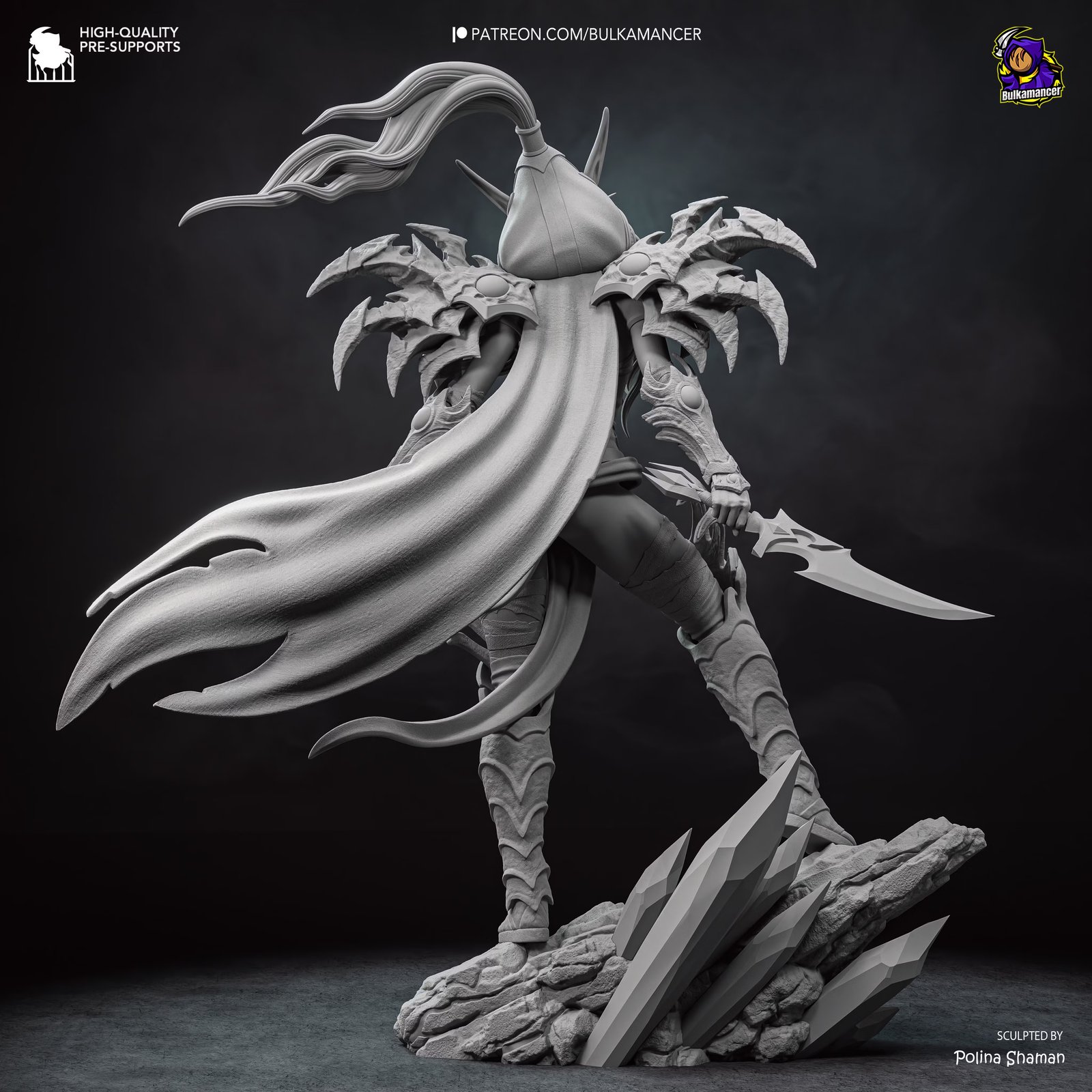 Crimson Champion — Unpainted