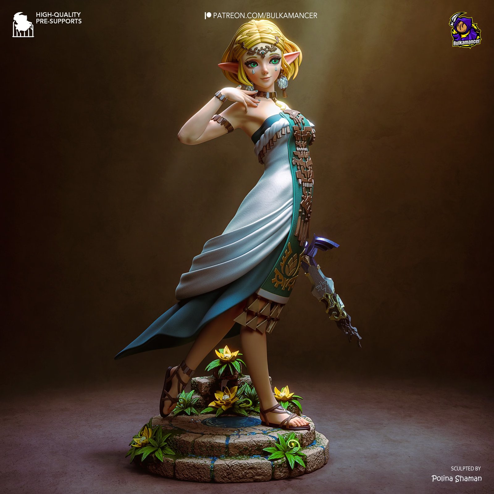 Linked Princess — Painted