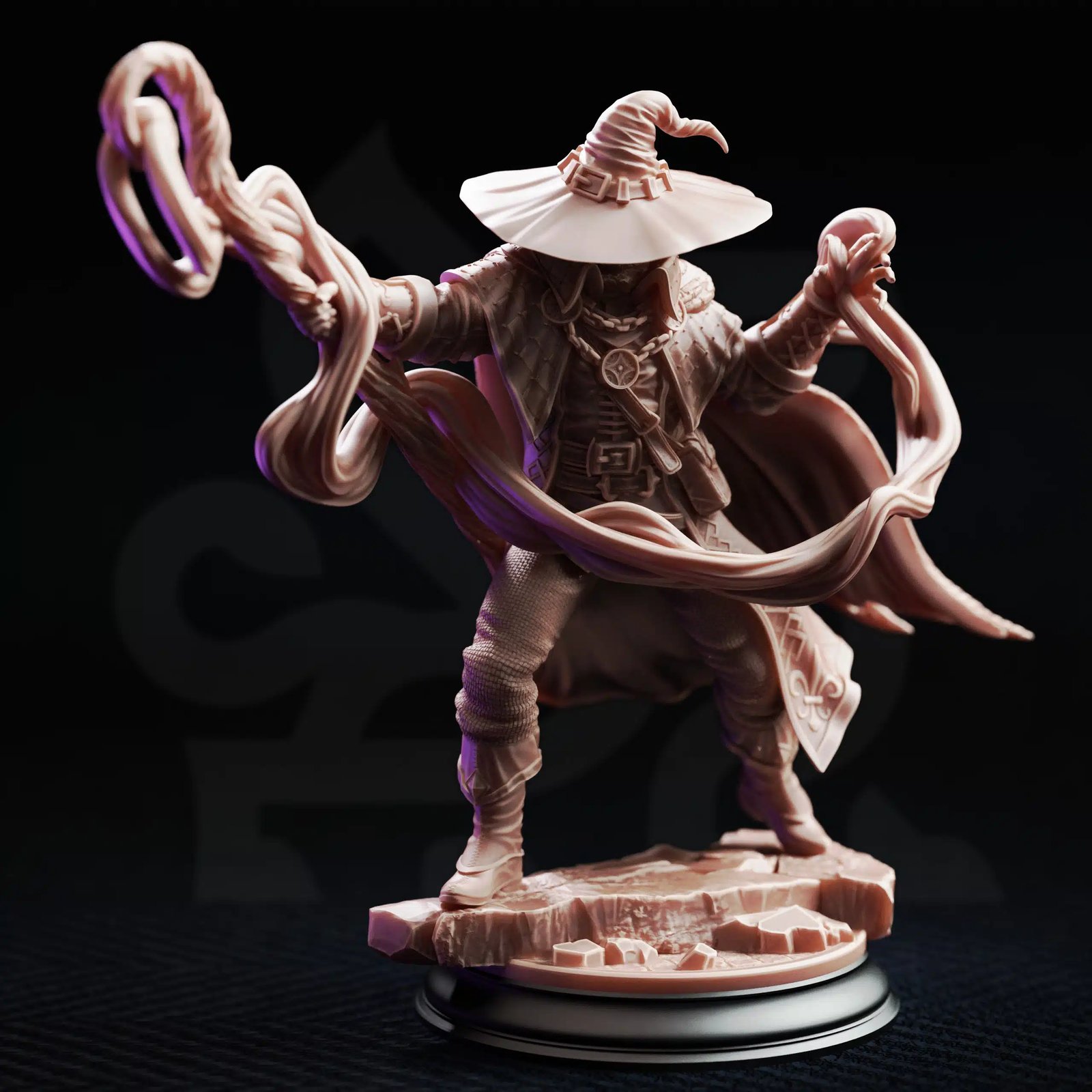 Big Hat Harrison Professor of The Unknown — Unpainted