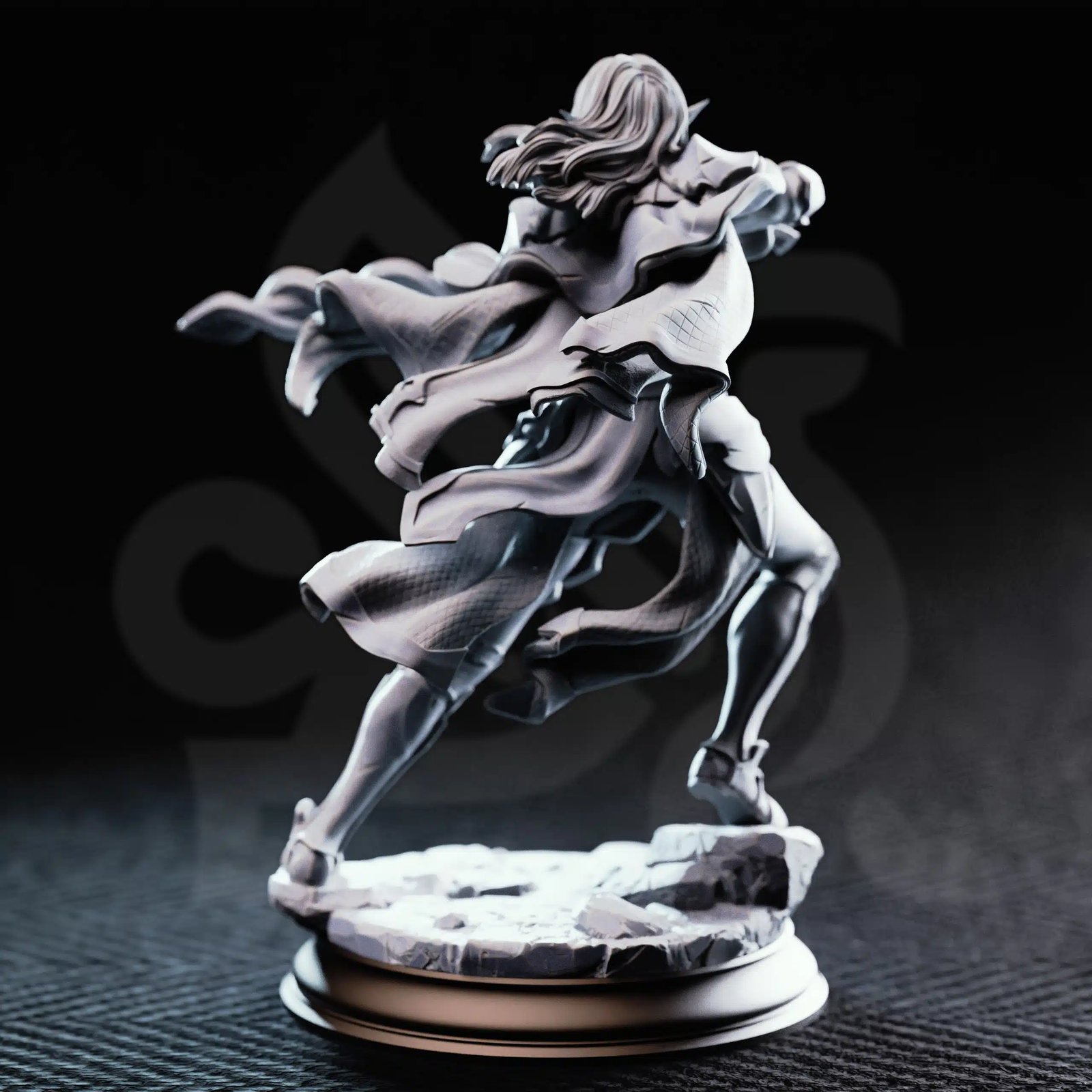 High Elf Spellsword - Cerindelia of House Verani — Unpainted