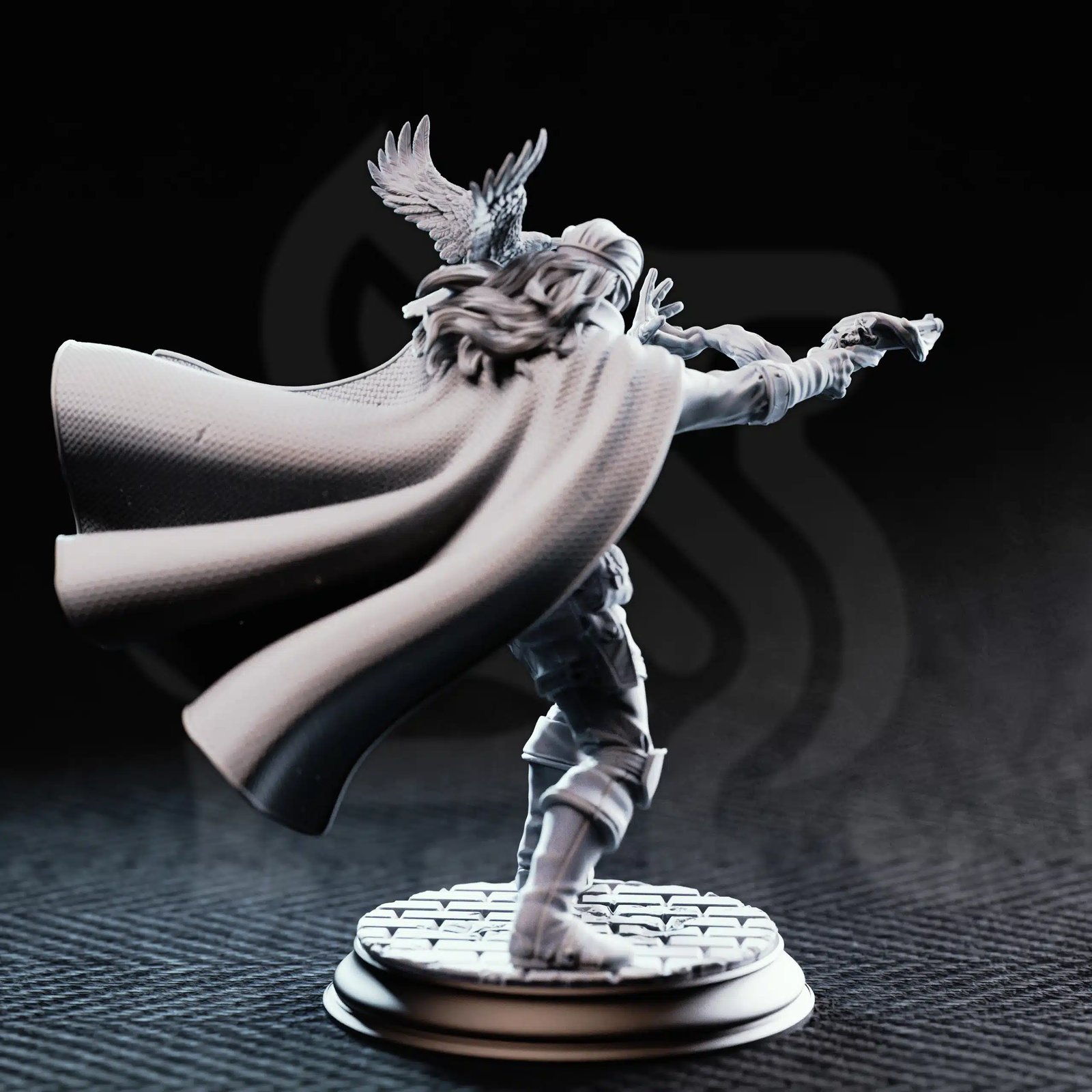 Blind Arcane Gunslinger - Crow Eyes — Unpainted