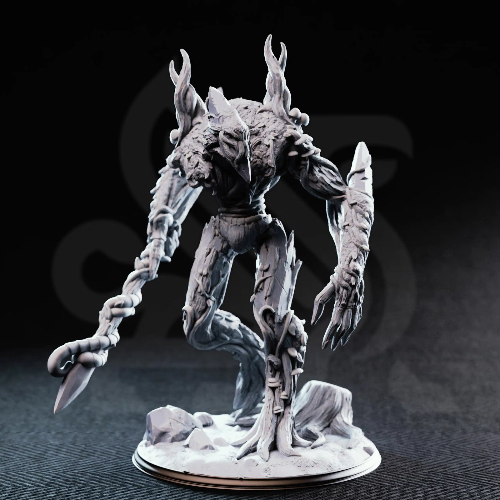 Evarak Treant of Duskweave — Unpainted