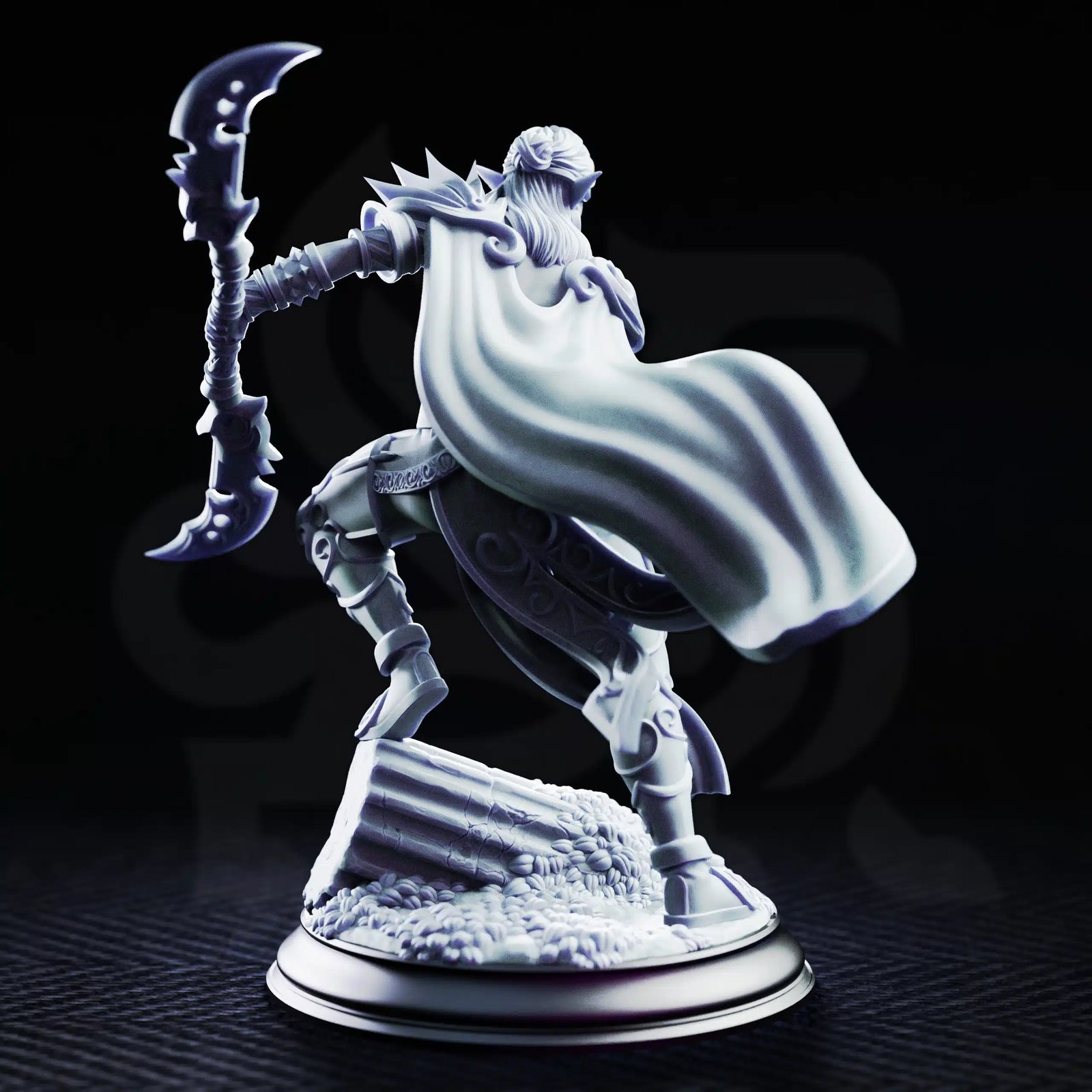 Ilyara Deri Assassin of The Waning Moon — Unpainted