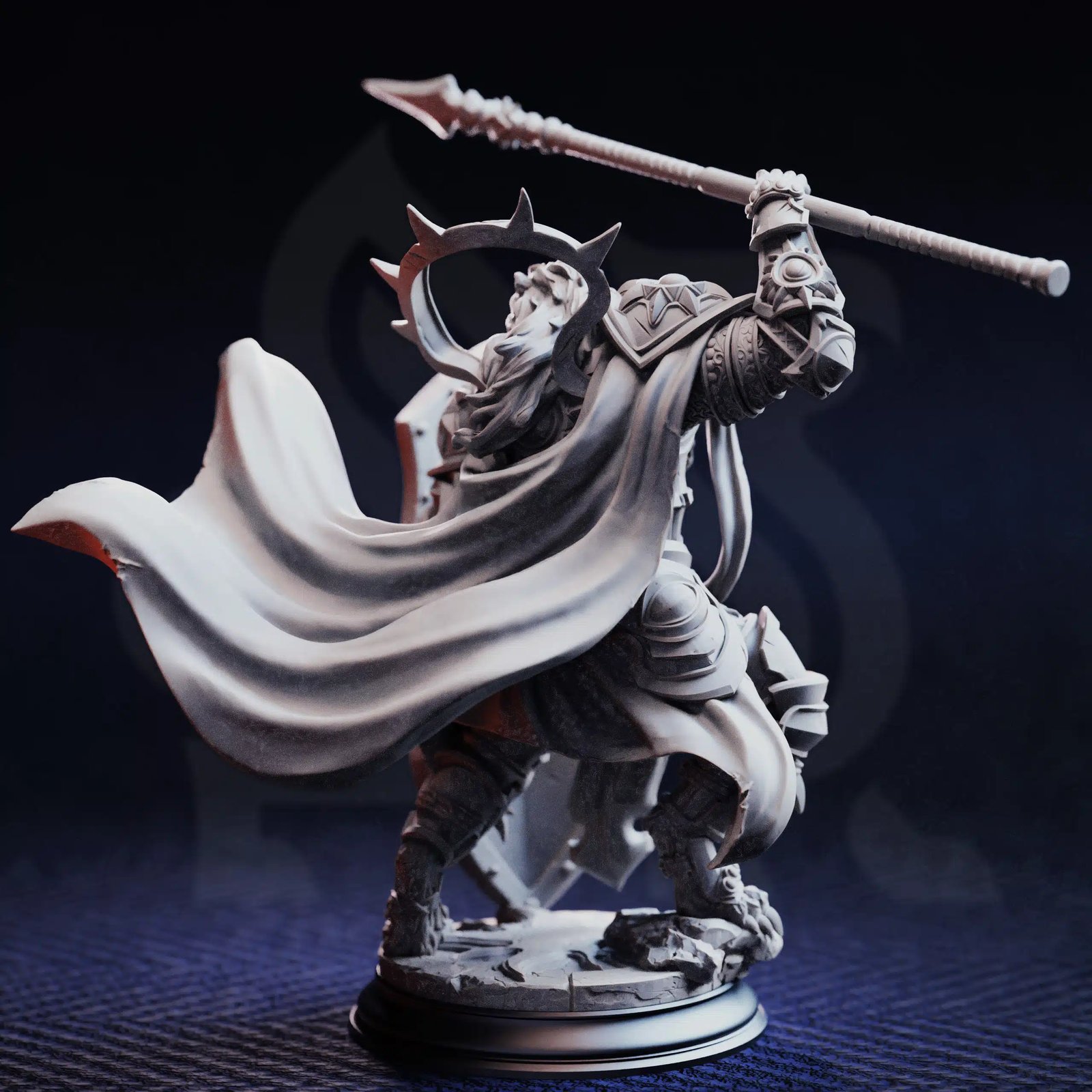 Kigari Solheart Paladin of The Great Sun — Unpainted