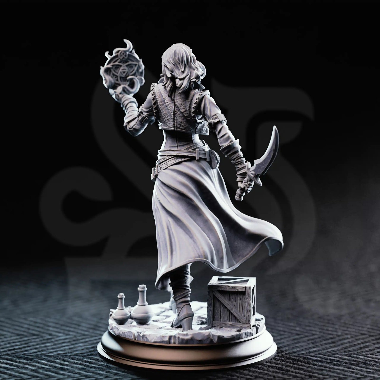 Kira Solseth Rogue of The Arcane — Unpainted