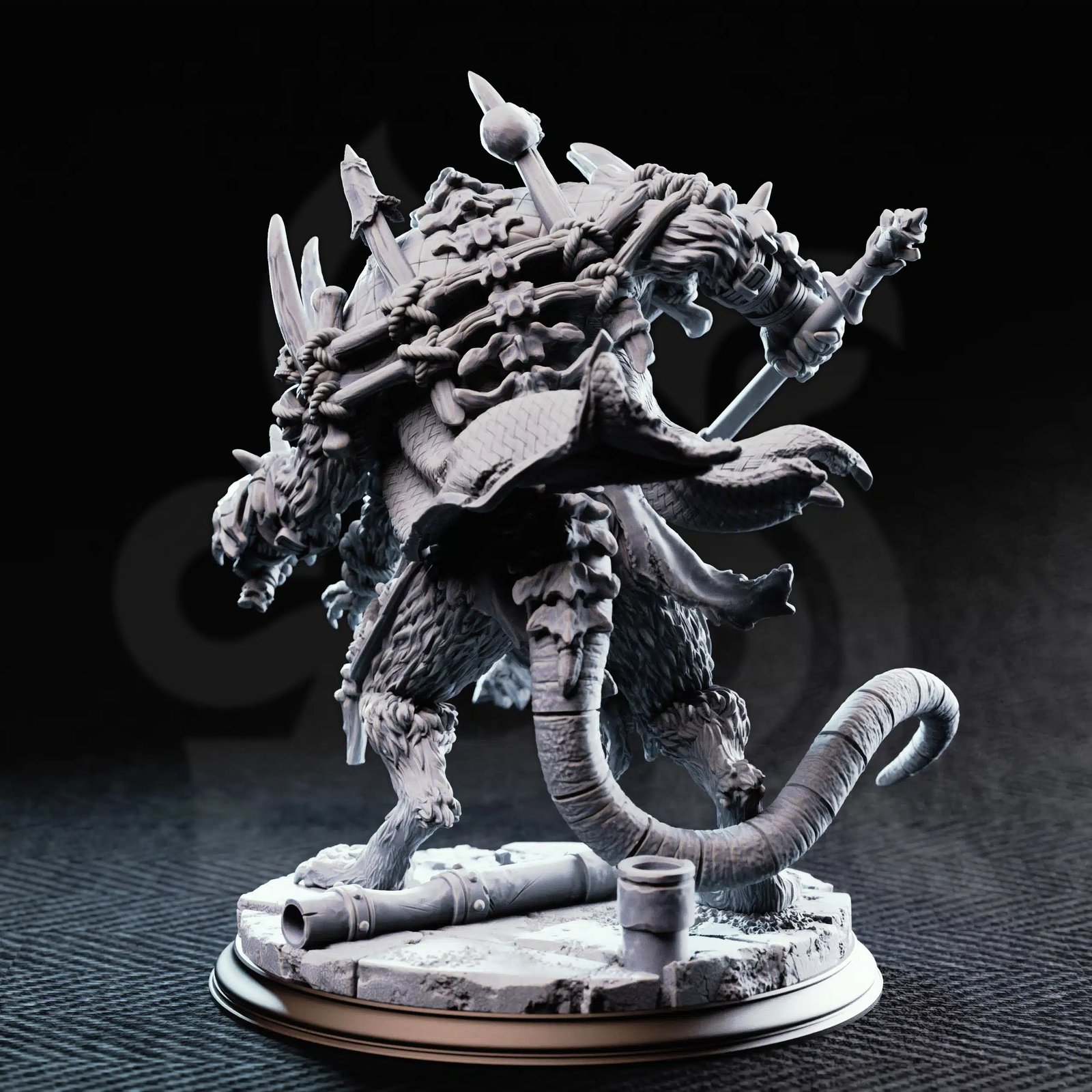 Konigsratte The Rat King — Unpainted