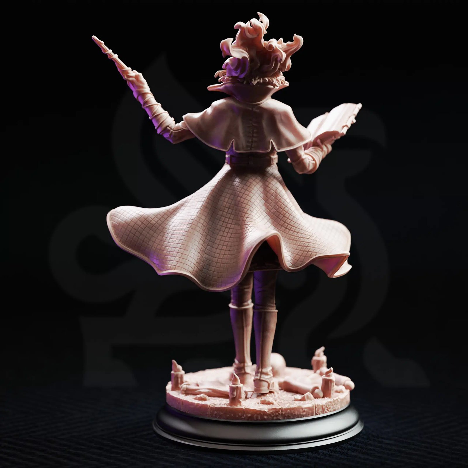 Necromancy Wizard - Headmistress Margaux de la Croix — Unpainted