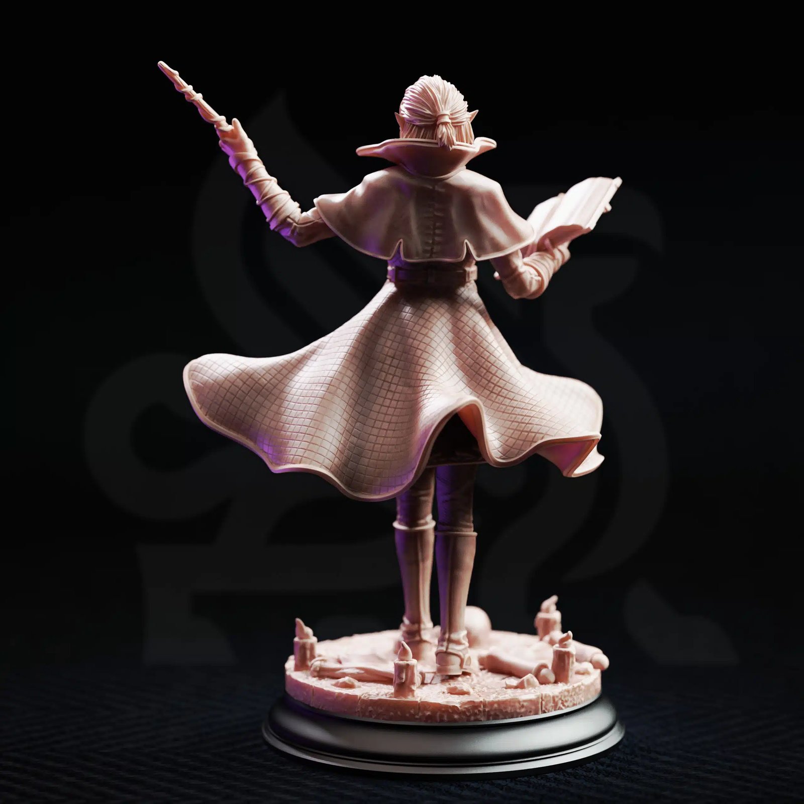 Necromancy Wizard - Headmistress Margaux de la Croix — Unpainted