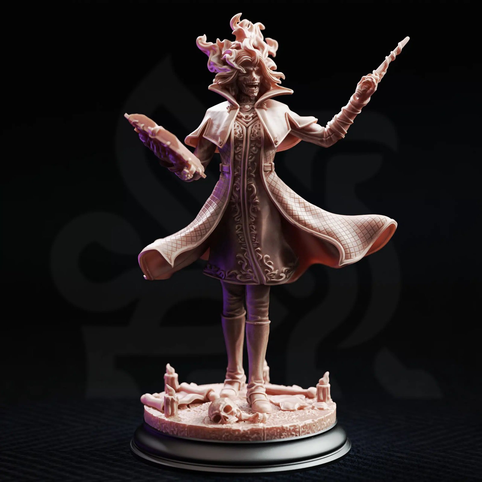 Necromancy Wizard - Headmistress Margaux de la Croix — Unpainted
