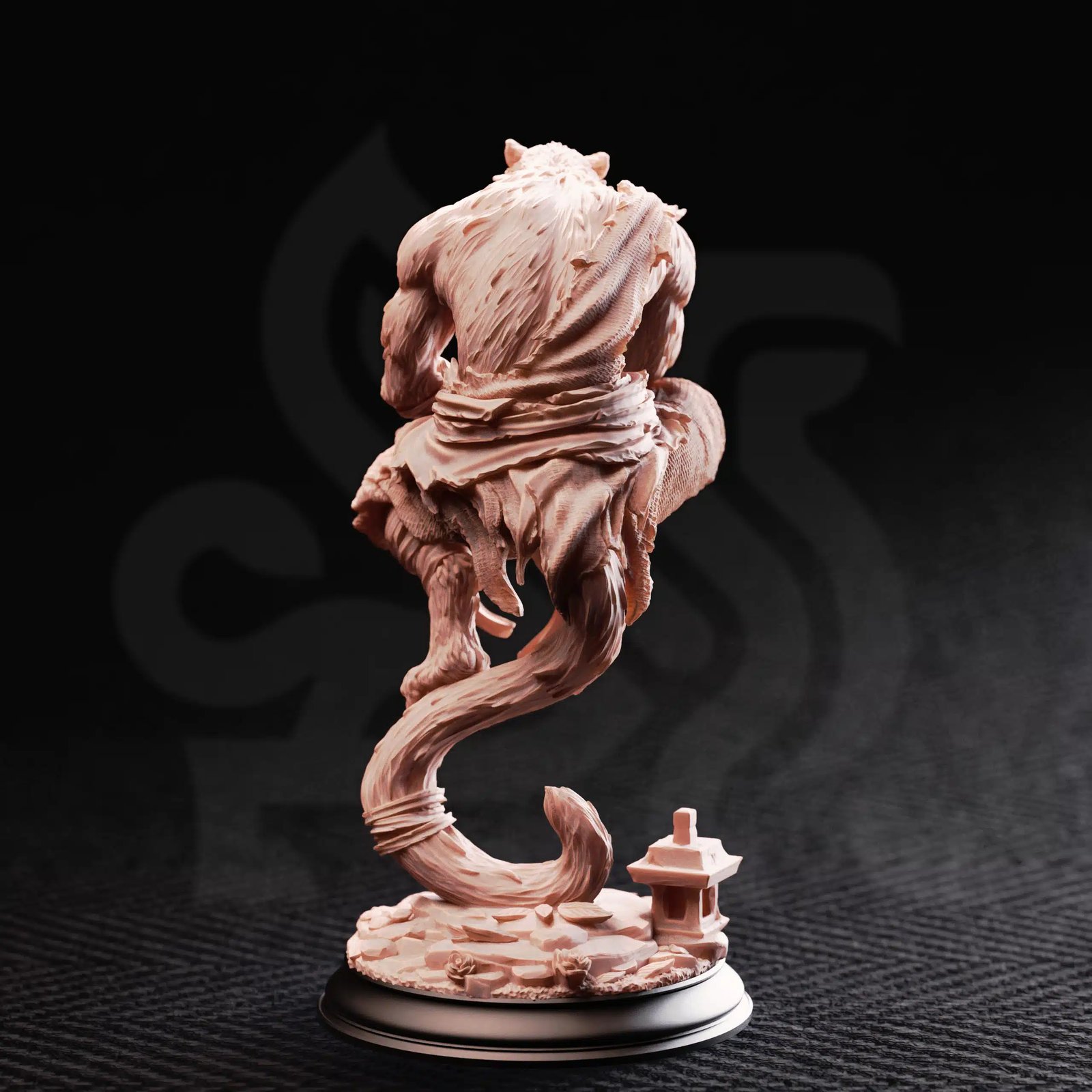 Raiko of The Wardens Catfolk Wanderer — Unpainted