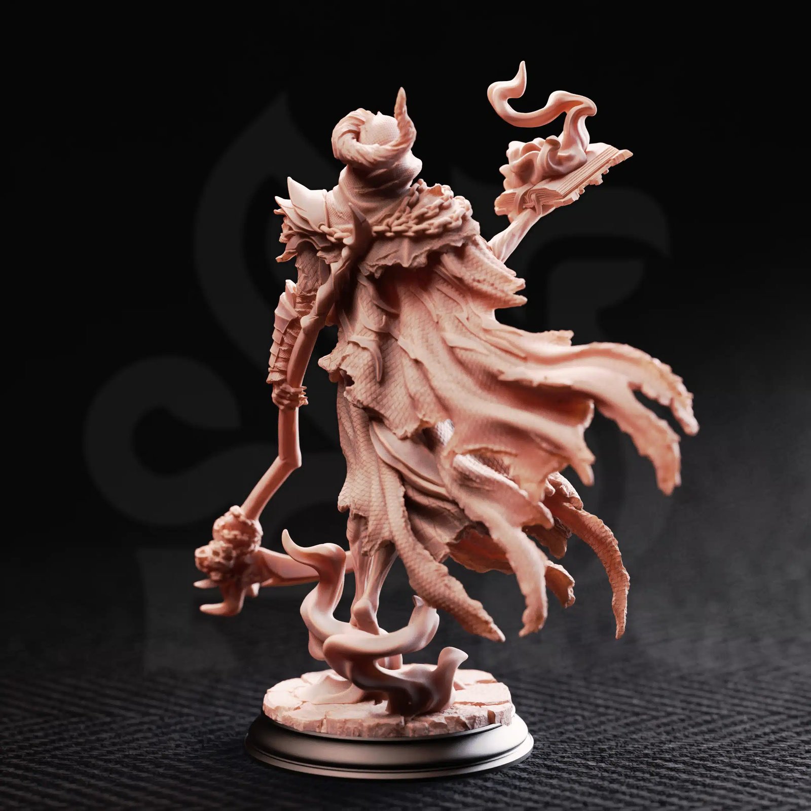 Lich of the Restless Grave - Siltharis — Unpainted