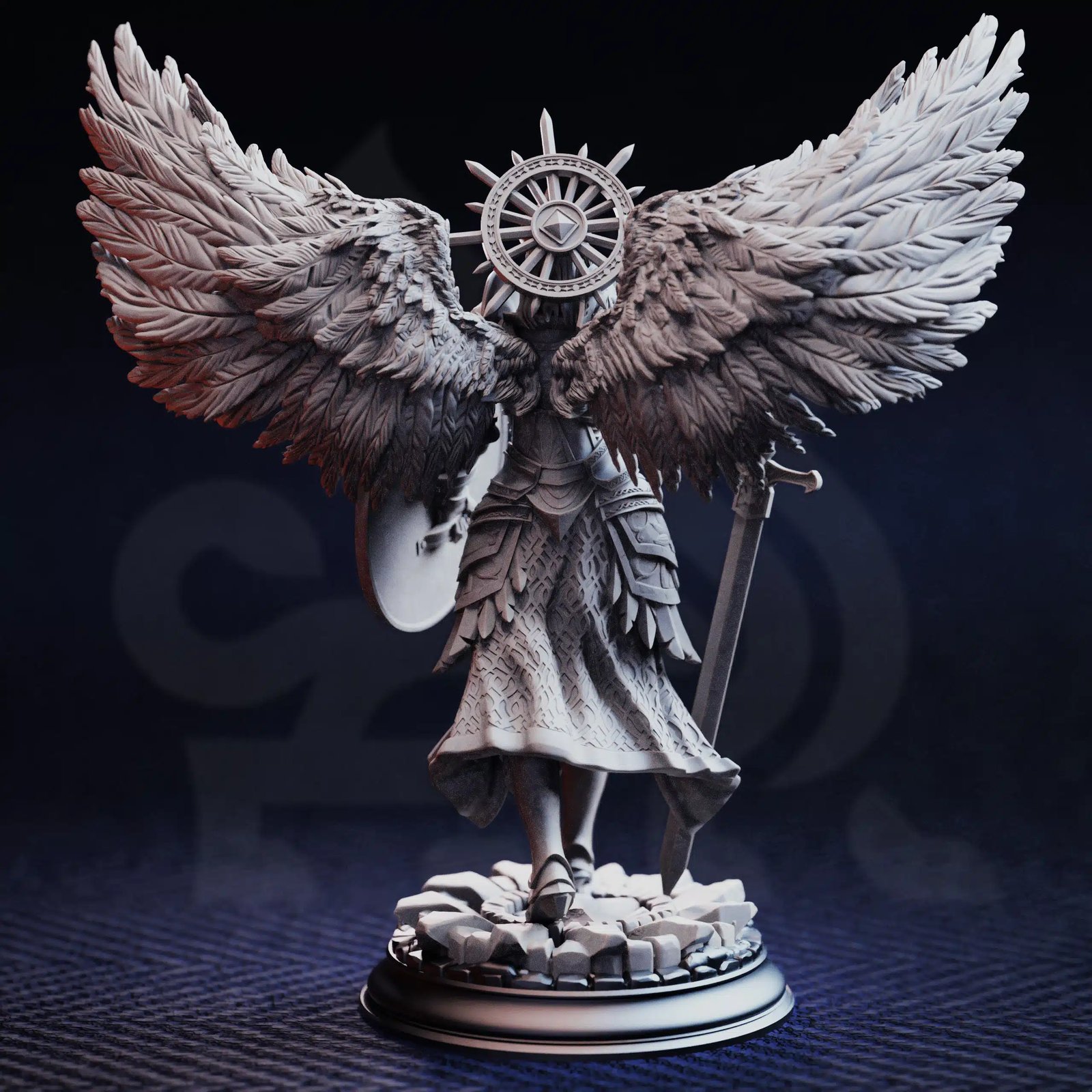 Soleria The Judge Wings — Unpainted
