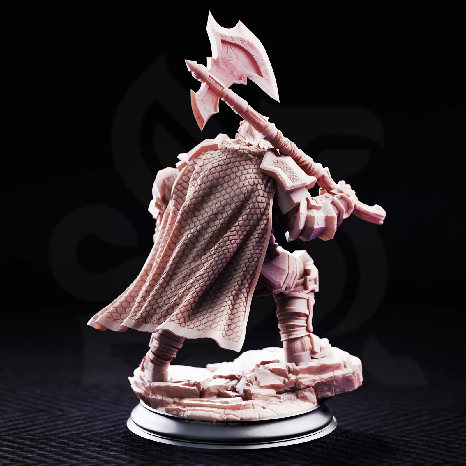 Took Dwarven Axeman — Unpainted